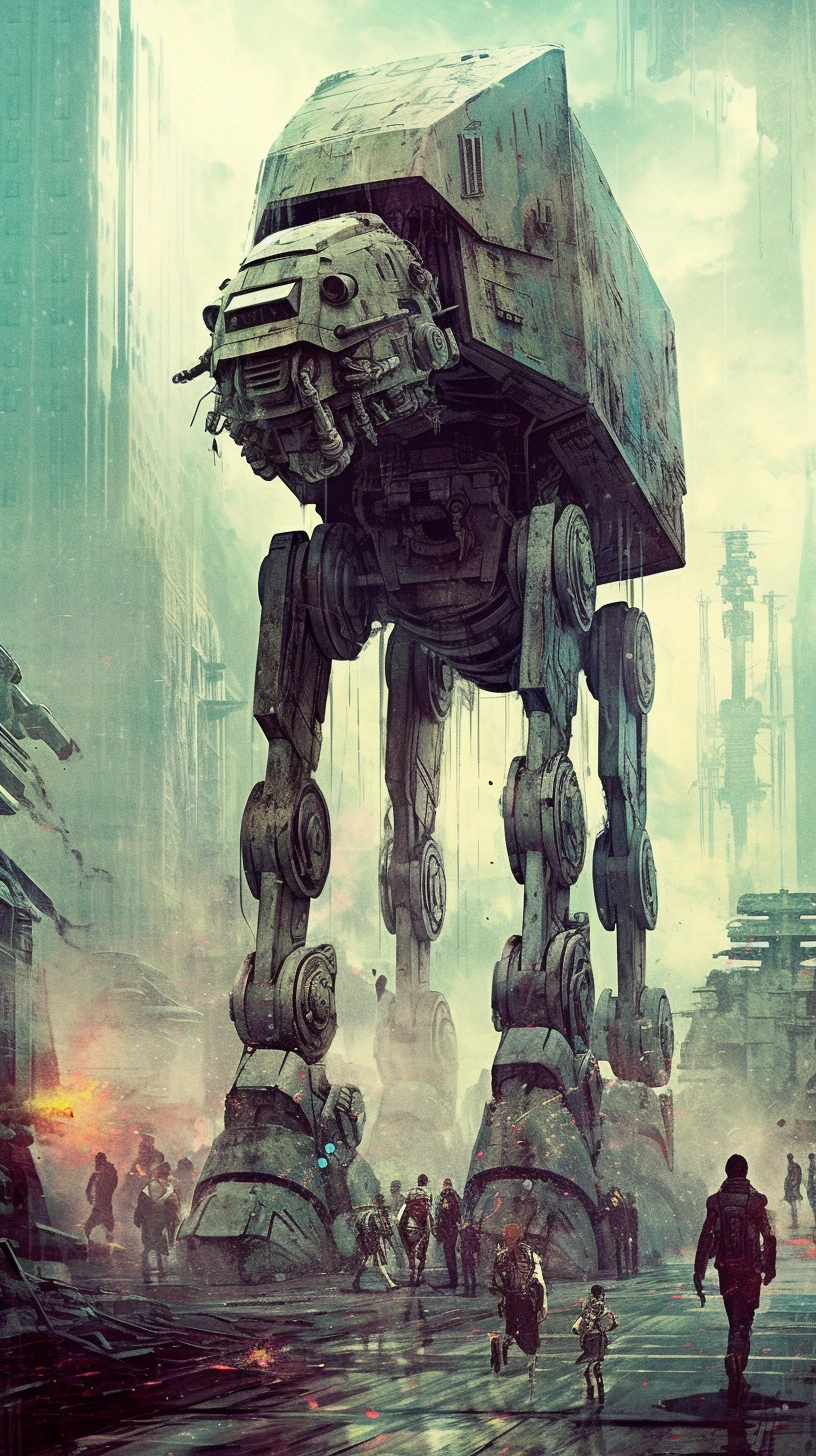 Mechanized Precision: Star Wars AT-AT Walker