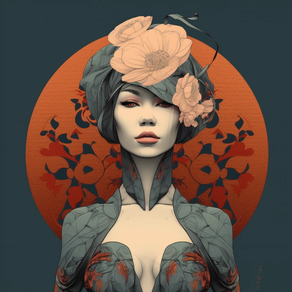 Minimal Art Paintings: Nouveau Style