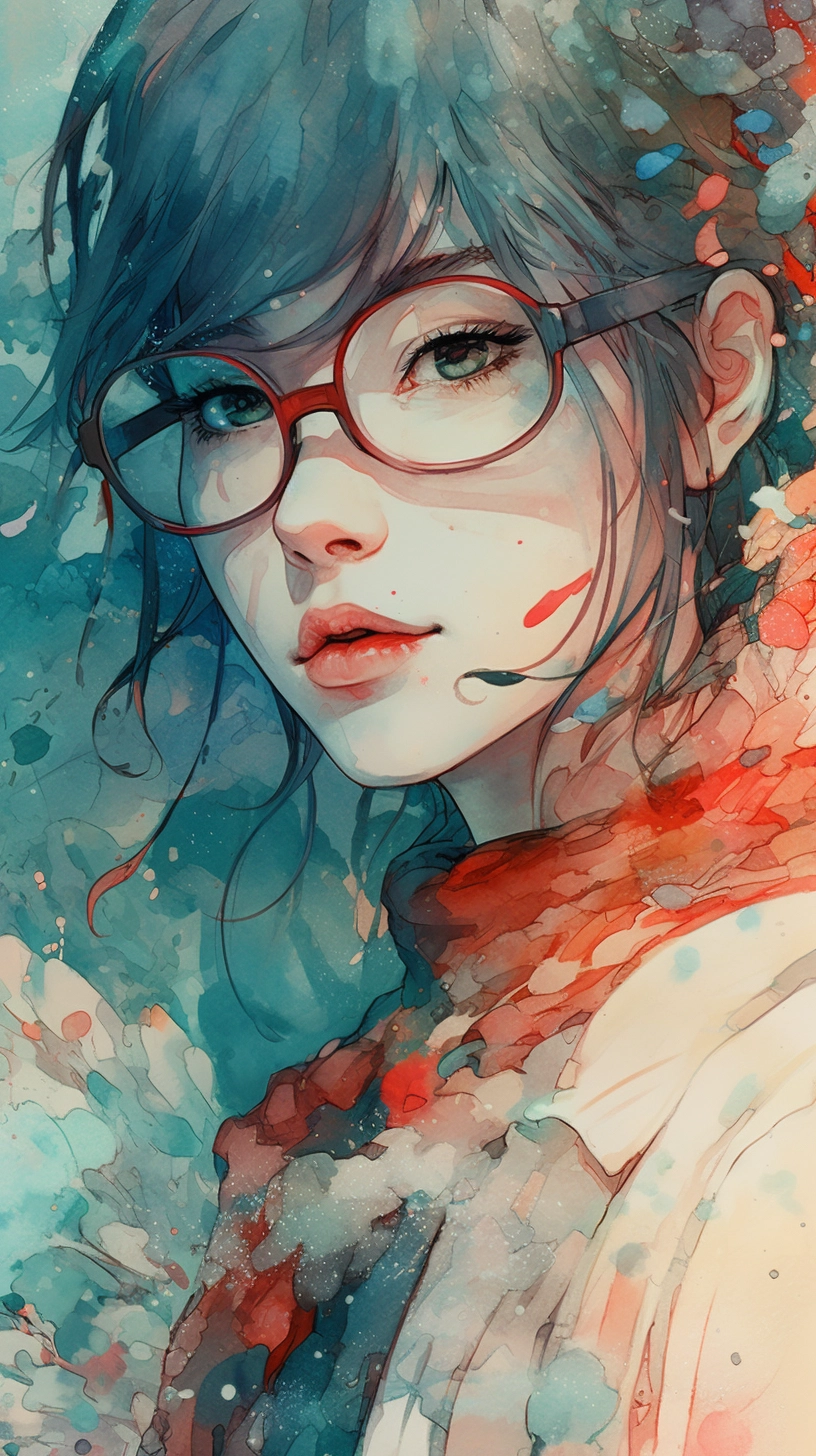 Anime-inspired Watercolor Portraits by Top Artists