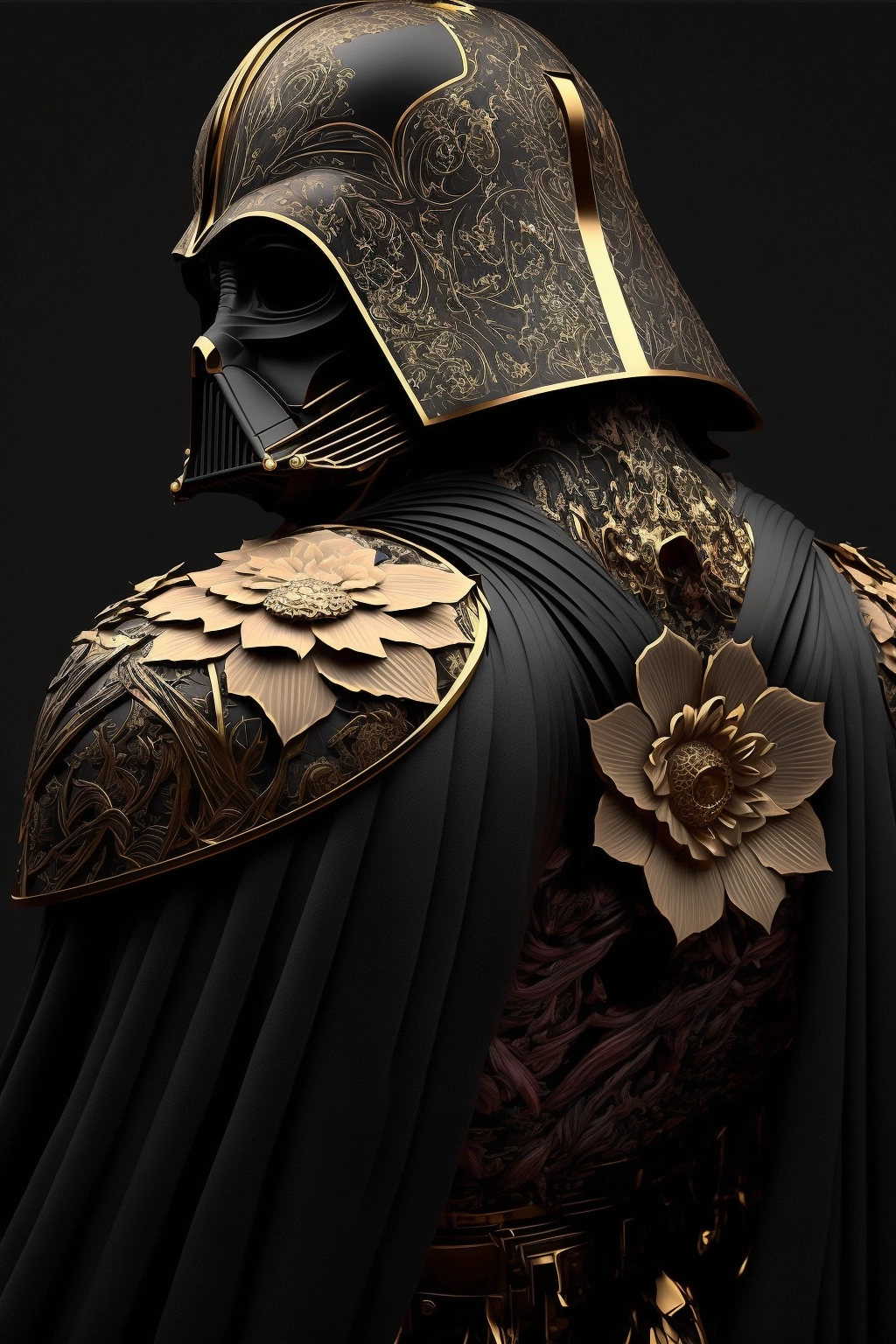 Floral Armor & Golden Cape: Darth Vader's New Fashion