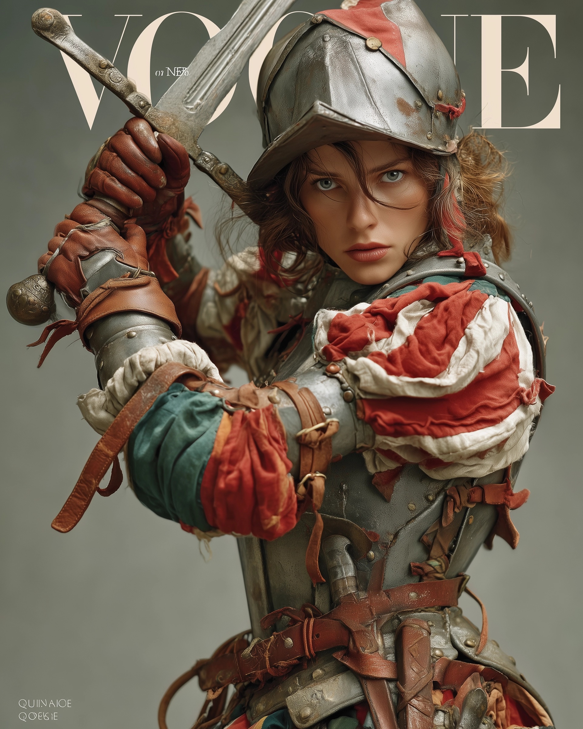 Vogue Battle: Female Landsknecht in Action