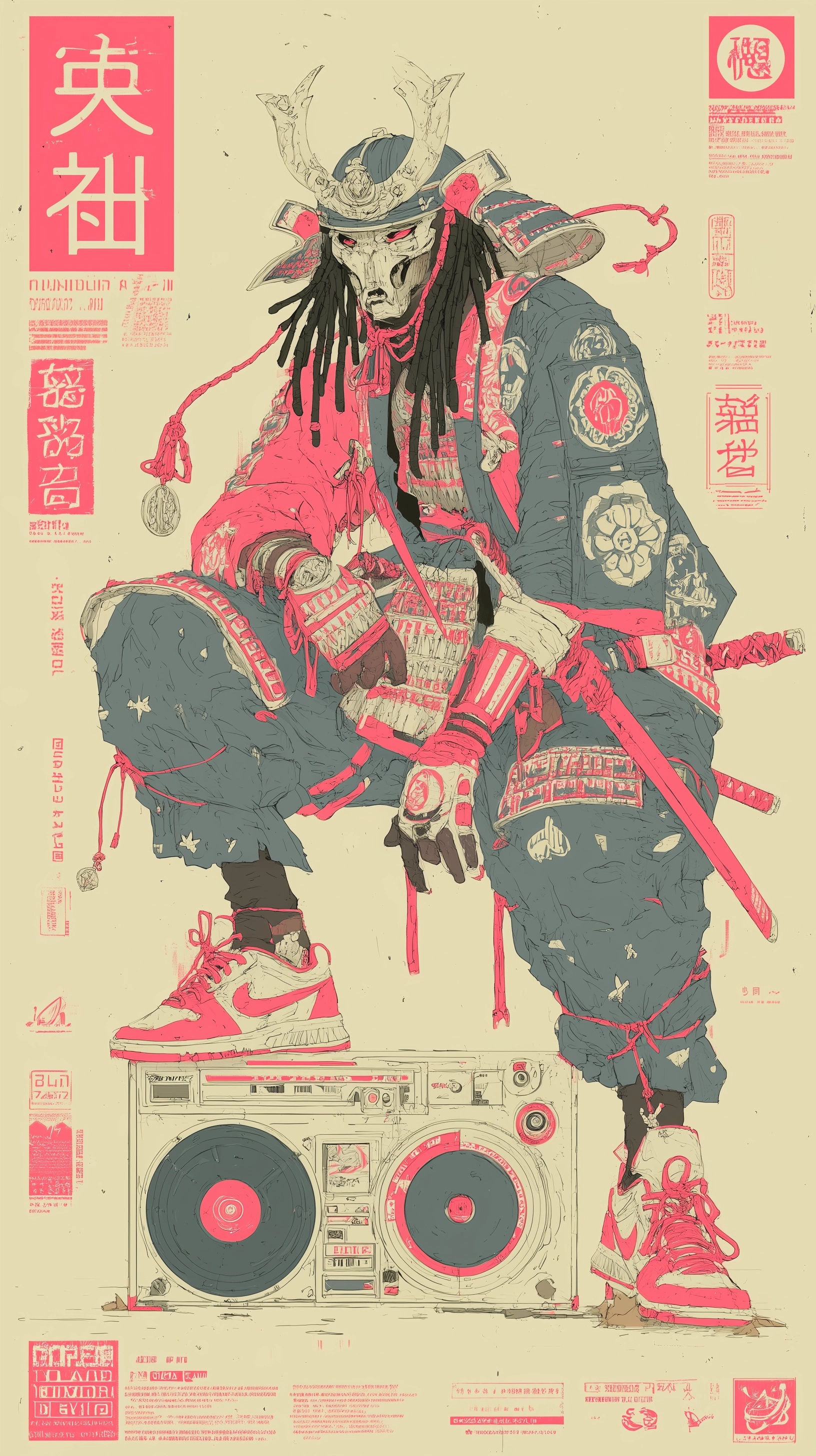 Samurai Rapper: Bold Style Meets Tradition