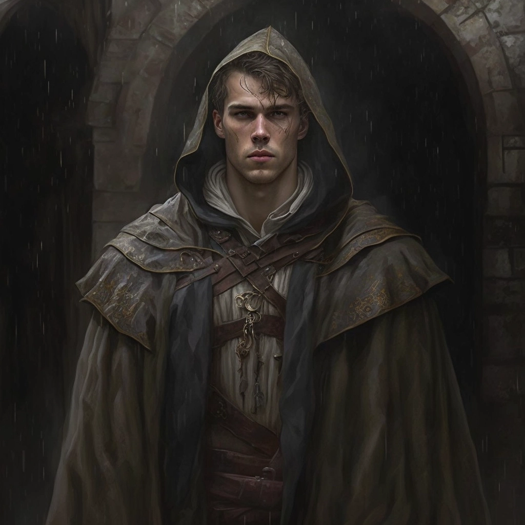 Medieval Man: A Dramatic Fantasy Portrait