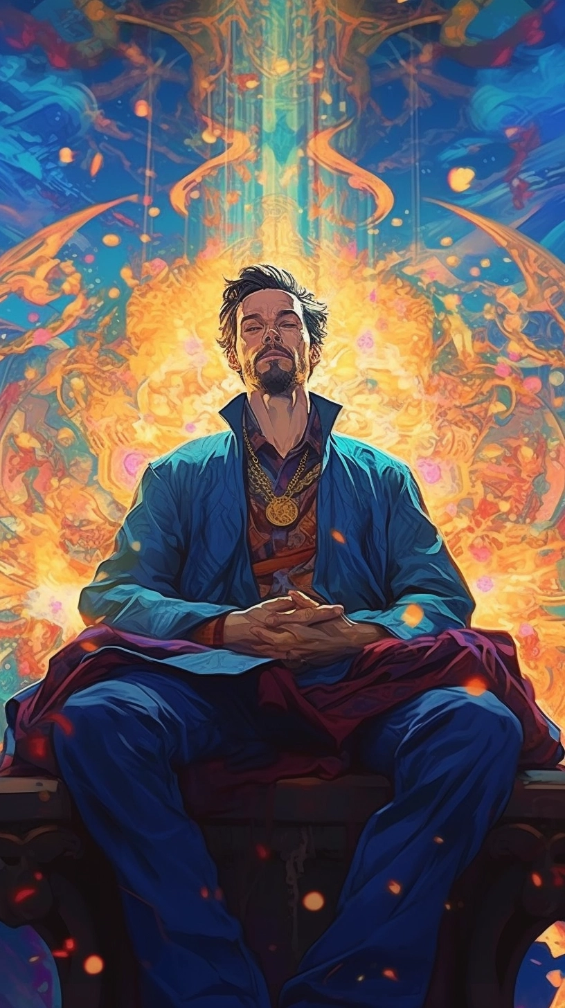 Multiverse Meditation: Dr. Strange Art