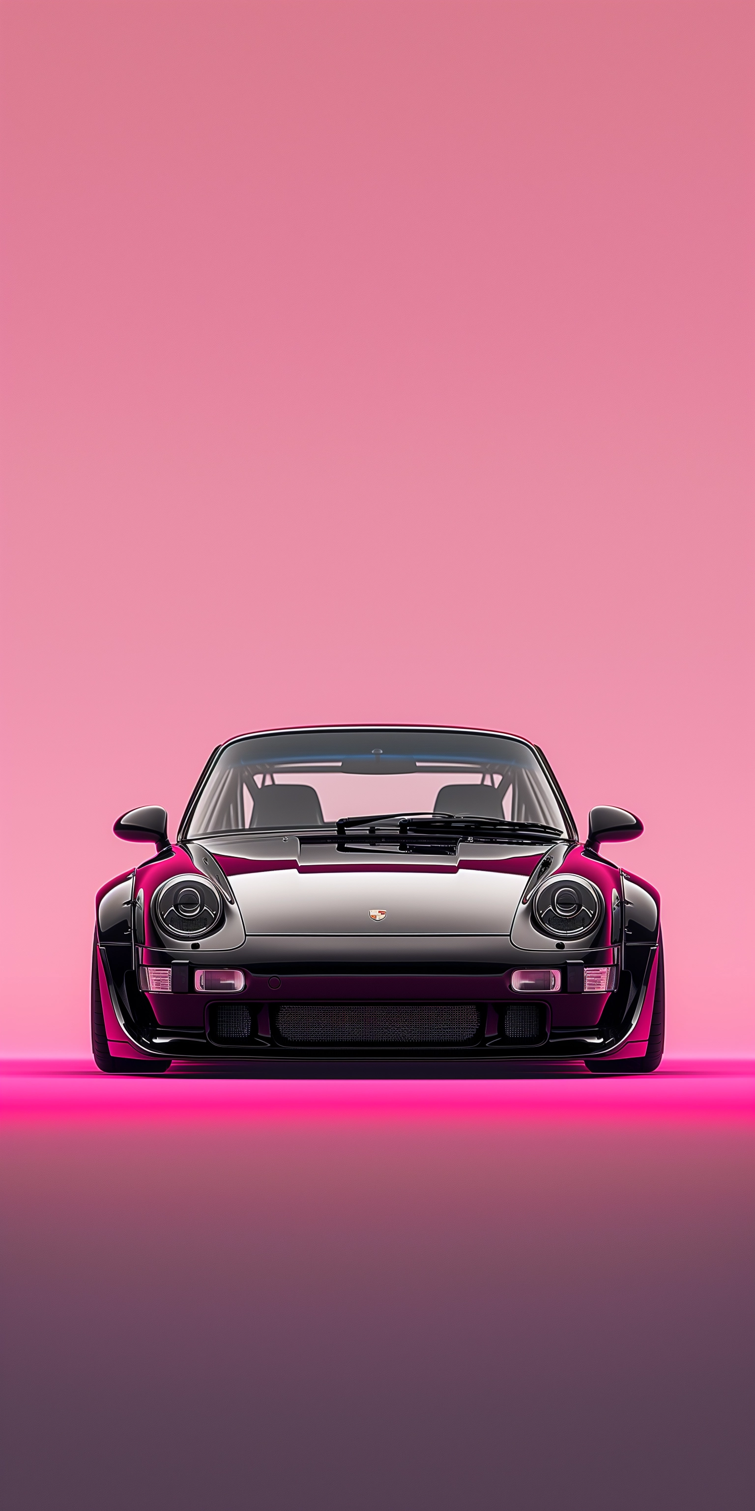 Black Porsche 993 Turbo Widebody Kit by RWB - Ultra Detailed Photography