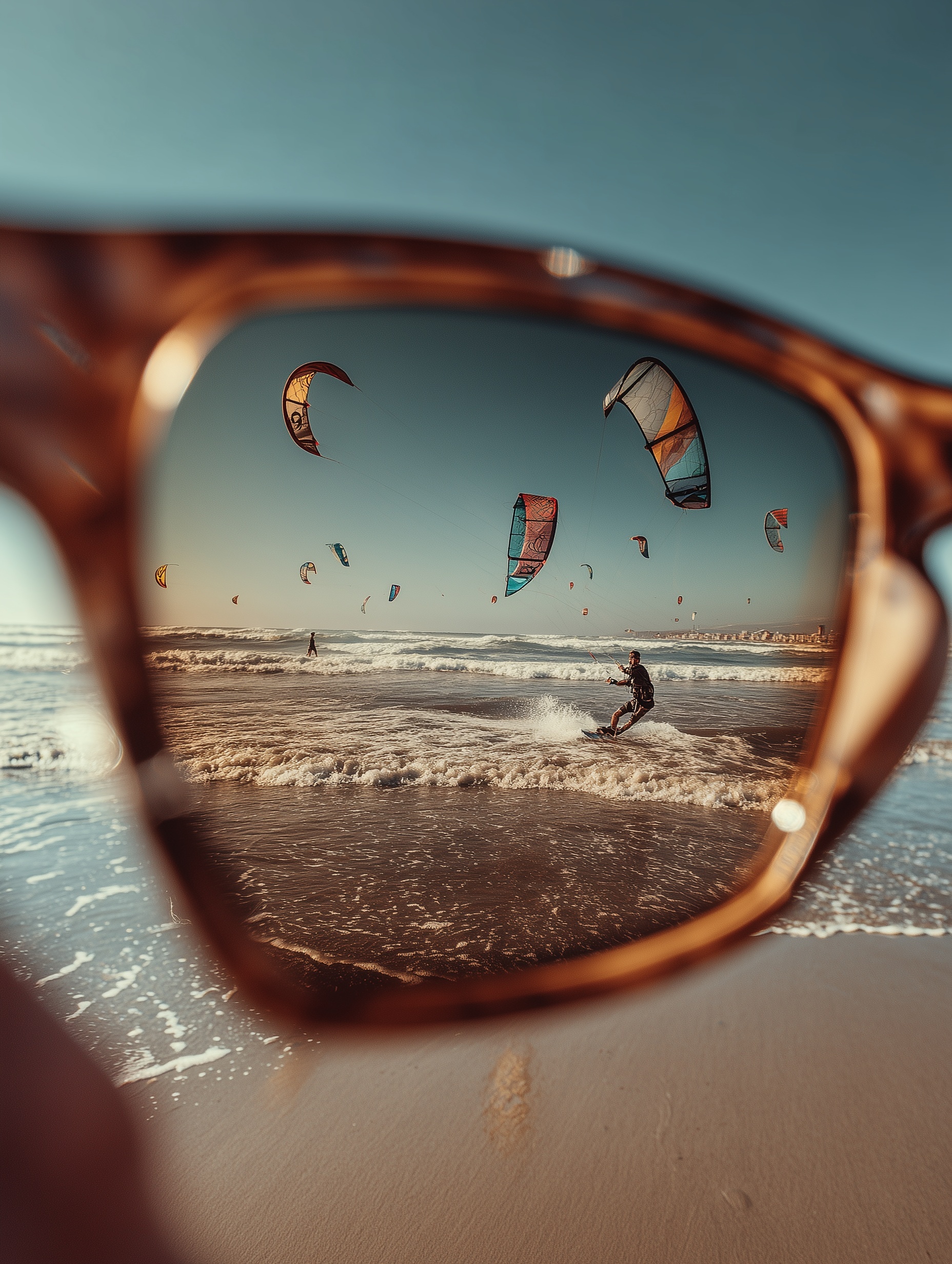 Experience Kitesurfing: See It Through Our Sunglasses
