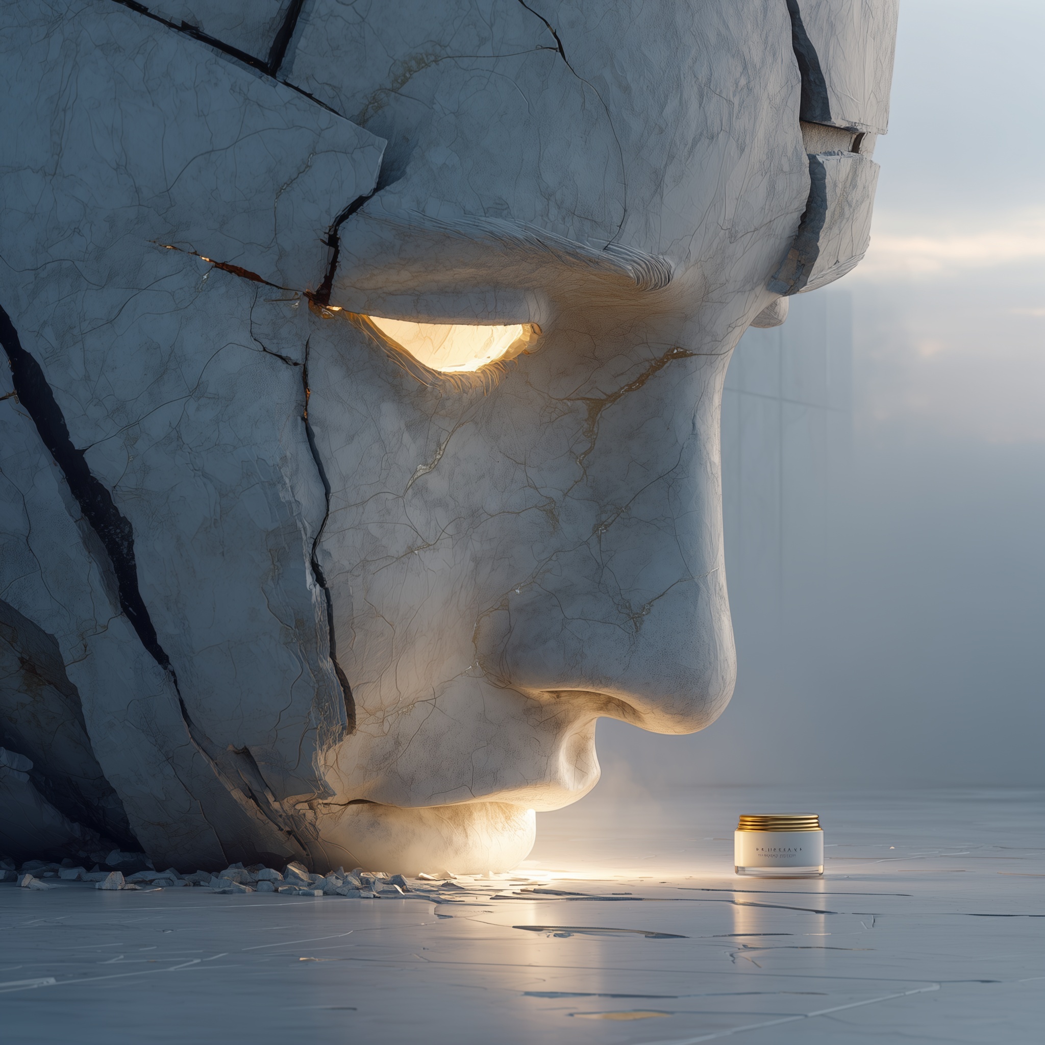 Discover the Future of Beauty in a Surreal Vision