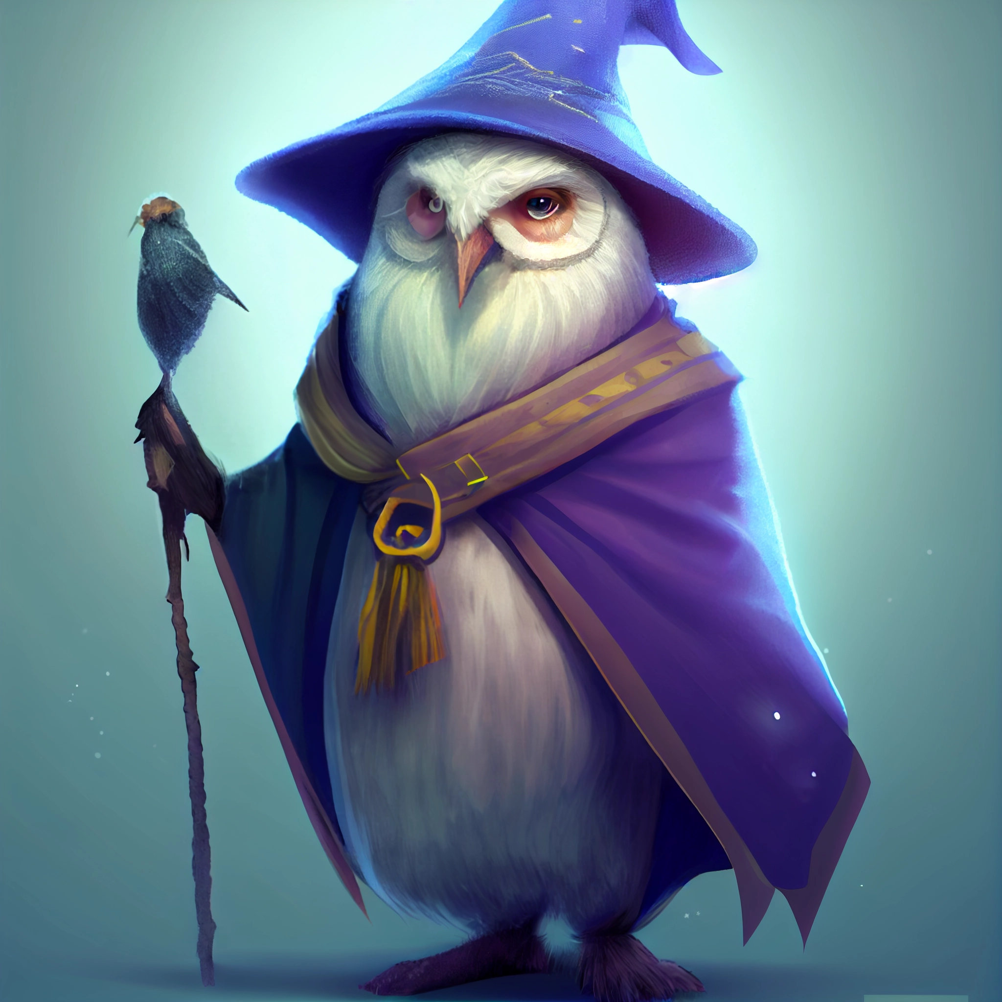 Snowy the Wizard: A Pixar-inspired Owl Adventure