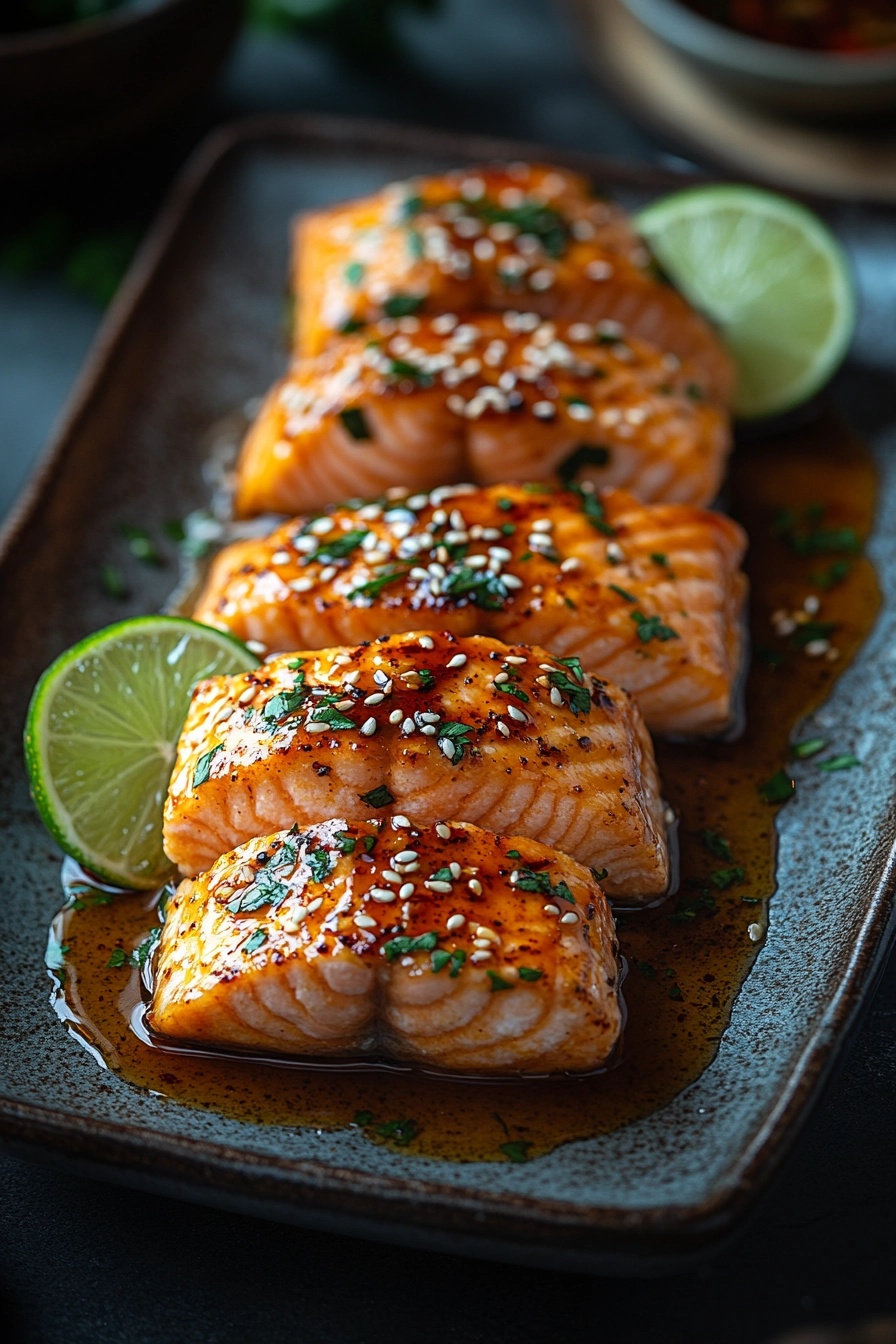 Irresistible Honey Glazed Salmon Bites