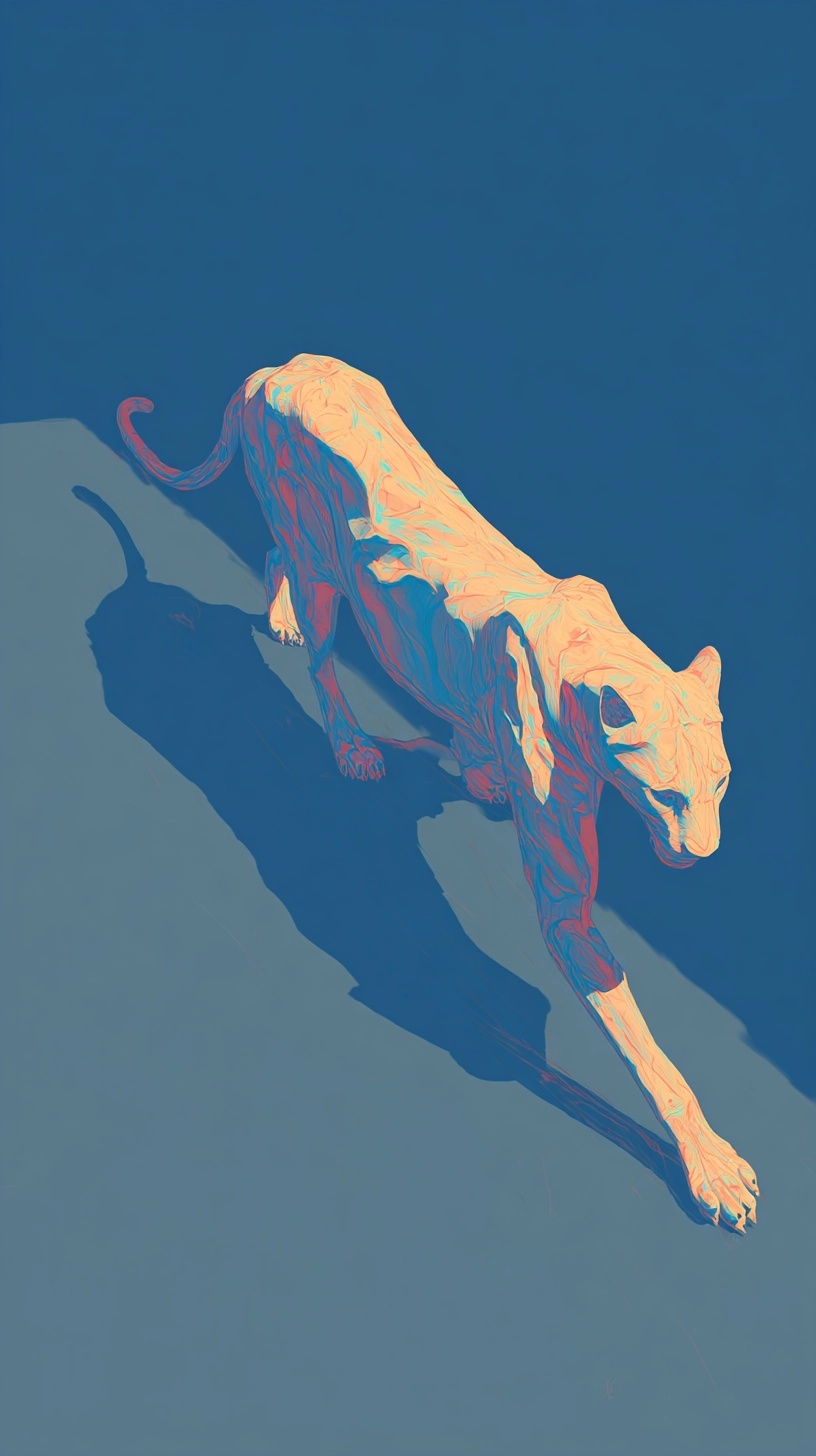 Transform 2D Art to 3D: Fun Panther Transitions!