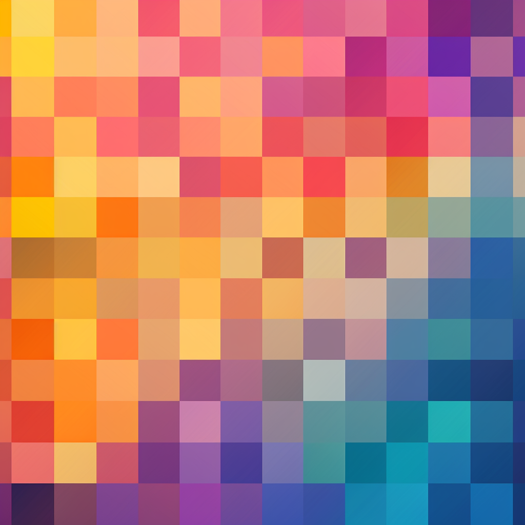 Colorful Grid: A Vibrant Collection of Flatsquares