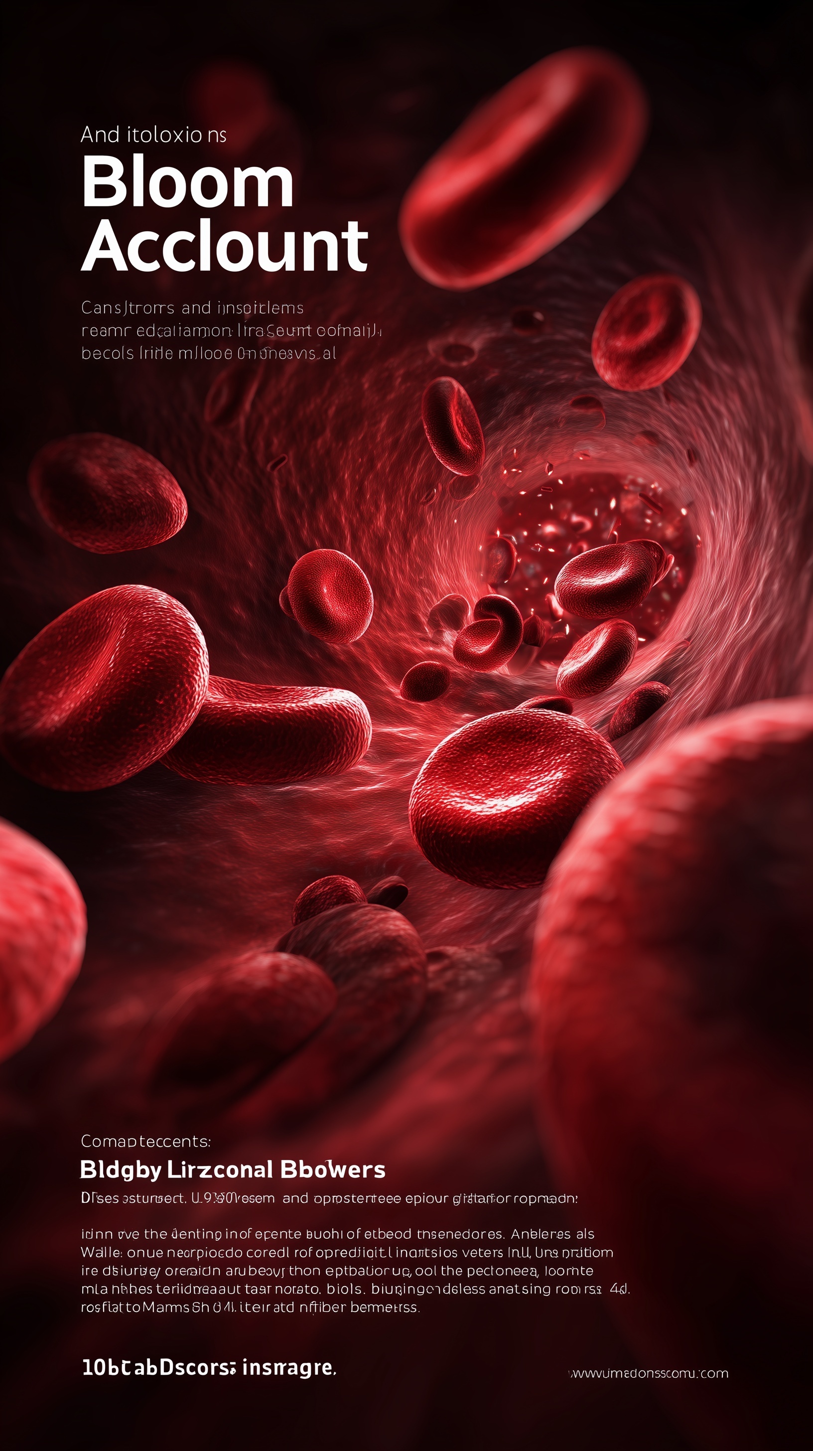 Stunning 3D Illustration of Blood Cell Dynamics