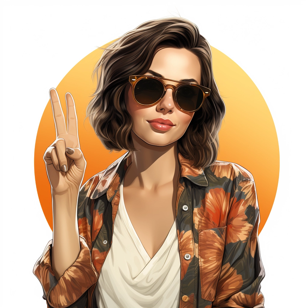 Aubrey Plaza: Unapologetically Cool in Comics Style