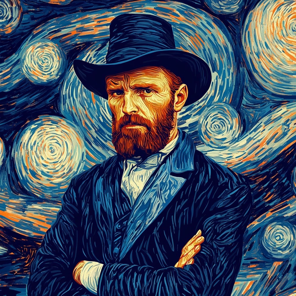 Explore Van Gogh-Inspired Artistic Patterns Today