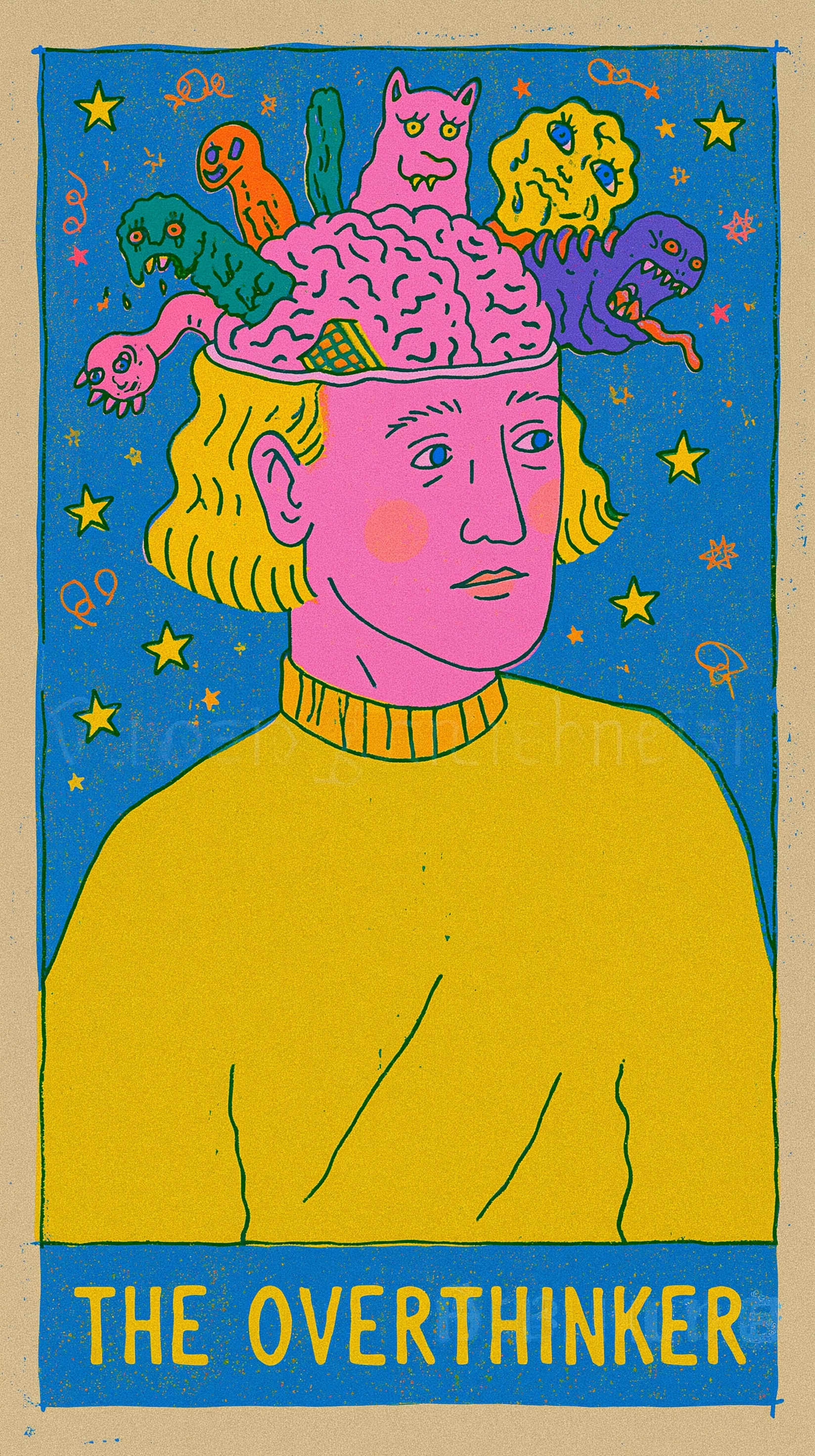 Whimsical Tarot: The Overthinker's Journey