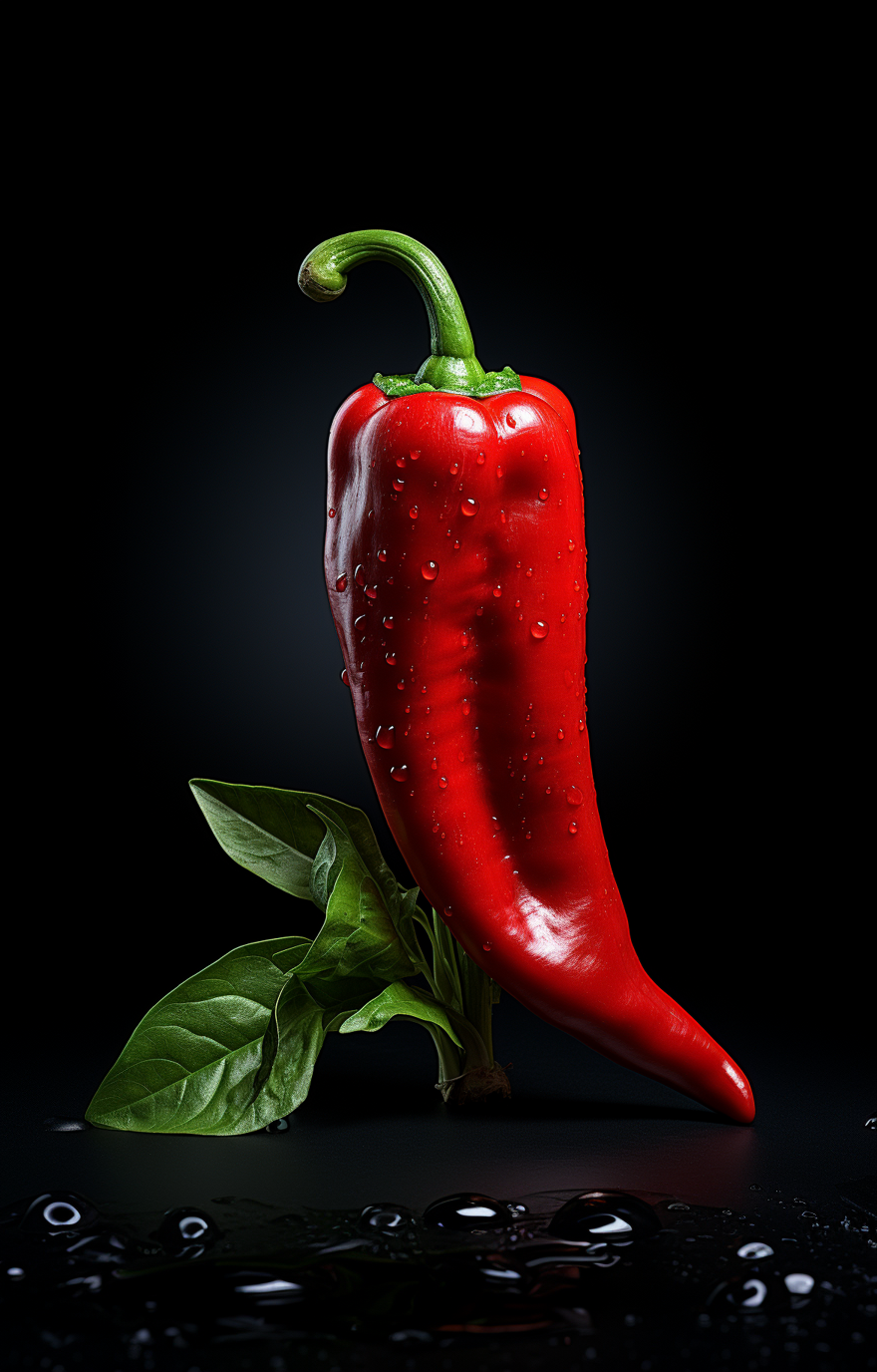 Capturing Vibrant Red Chilli: High-Res 16K Camera reveals Raw & Quality Scene