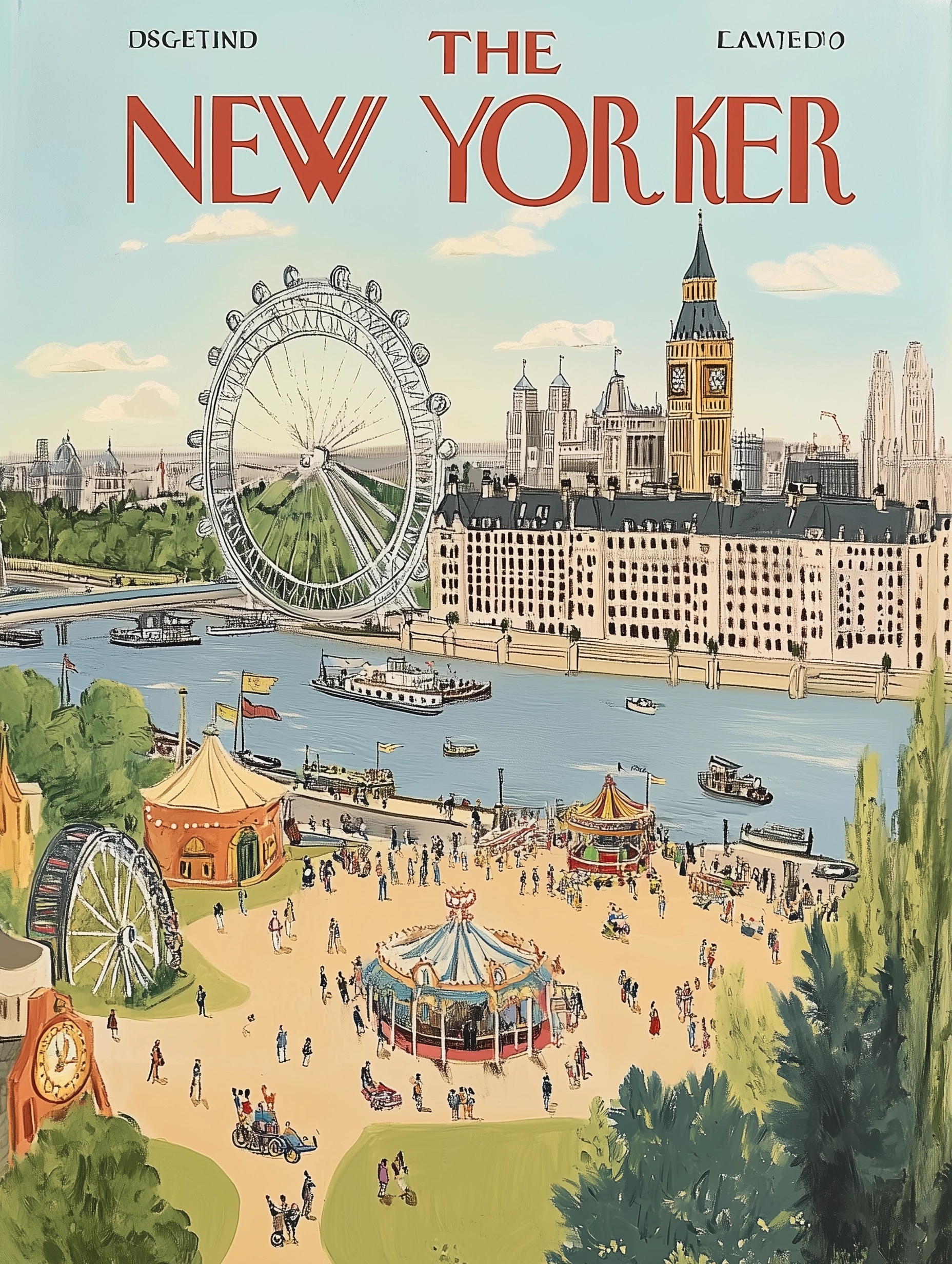 London's Theme Park: Award-Winning Illustrated Magic