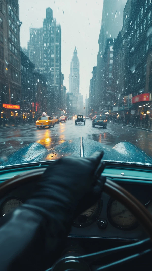 Drive Through 1930s NYC: A Vintage Experience