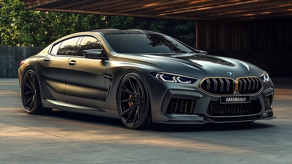 Experience Luxury: 2025 BMW M8 in Sleek Gray