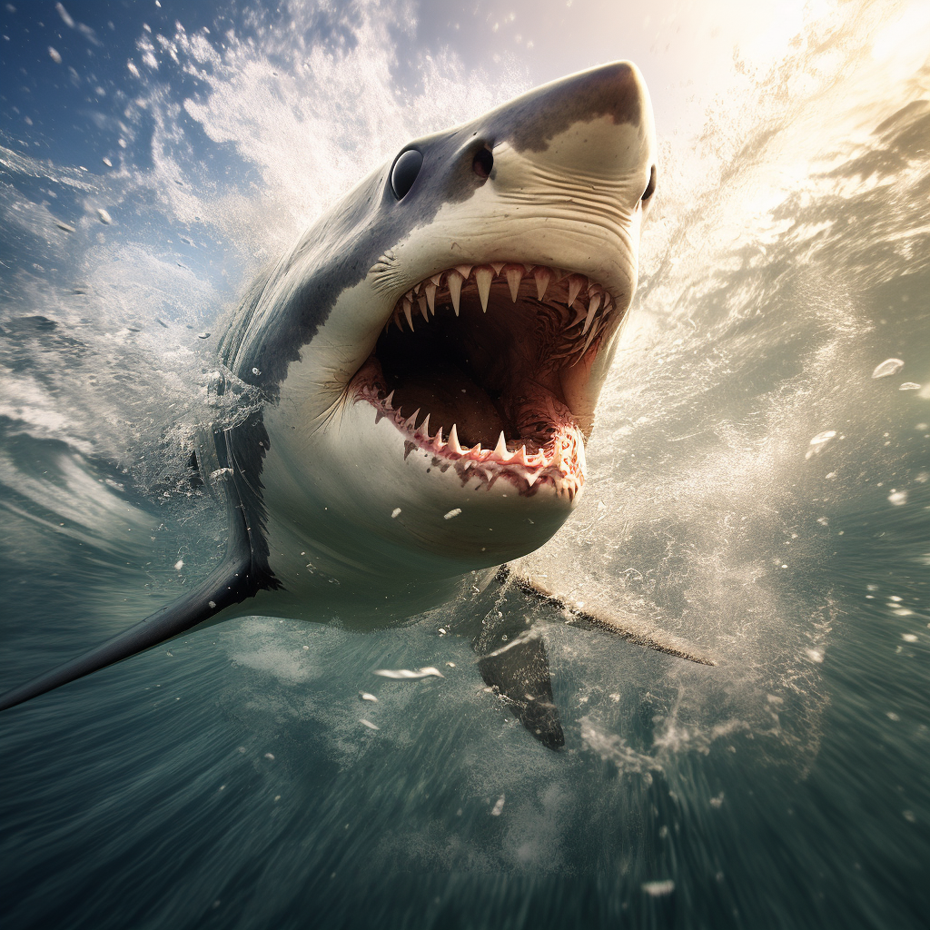 Captivating Shark Photography: Cinematic Quality, 40k Resolution