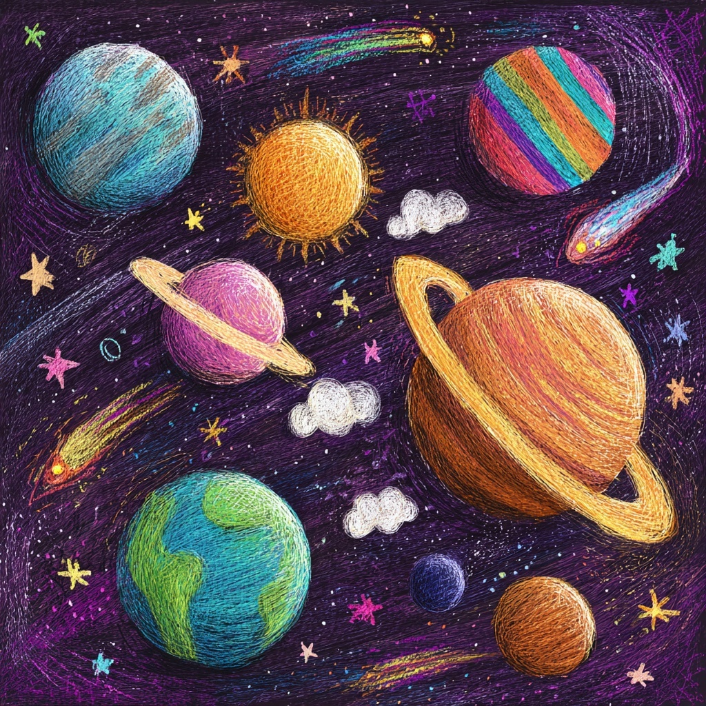 Explore Our Colorful Solar System Adventure!