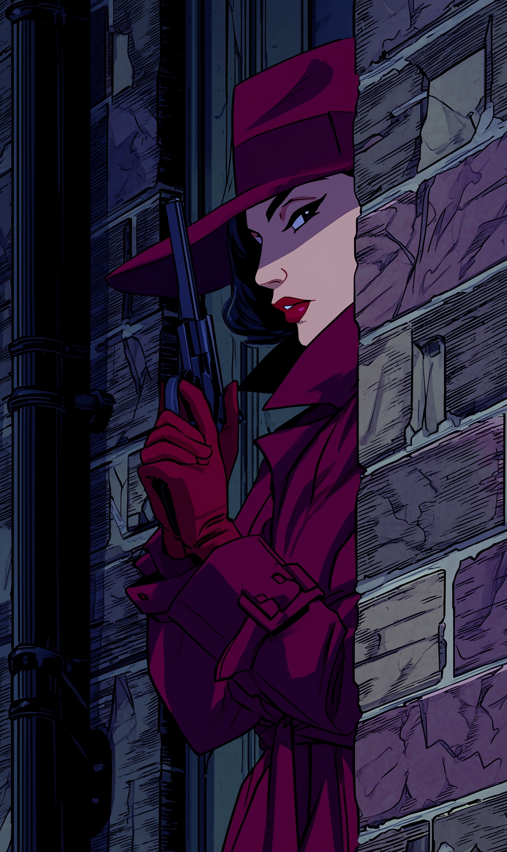 Stealthy Detective: A Noir Mystery Unfolds