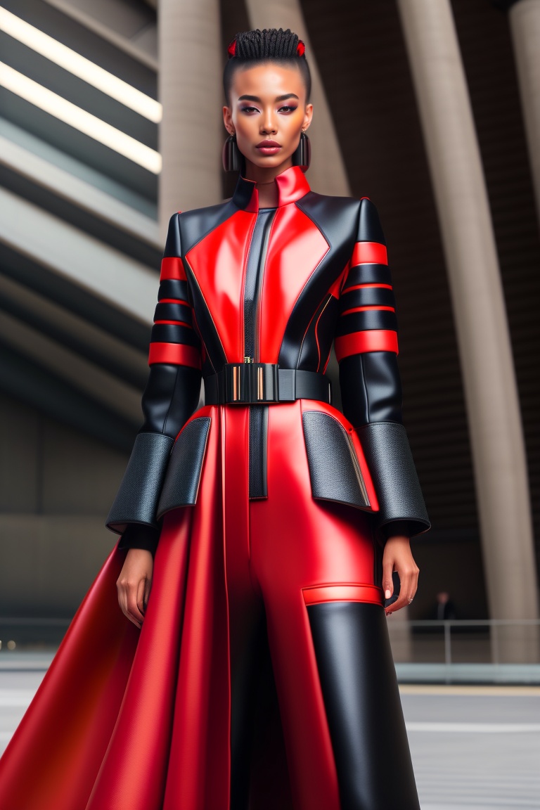 Hyperrealistic Deadpool Fashion Model by Balenciaga