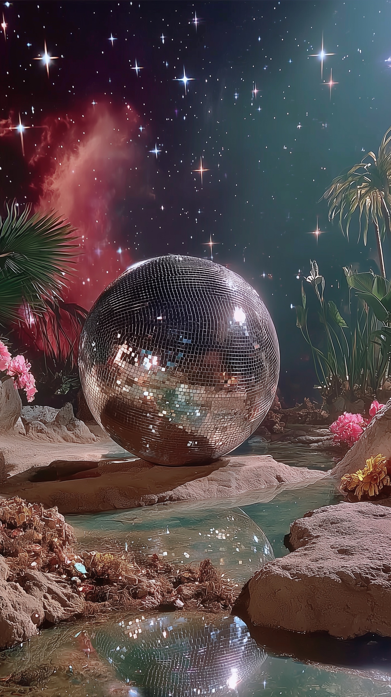 Retro-Futuristic Nightscape: A 4K Visual Experience