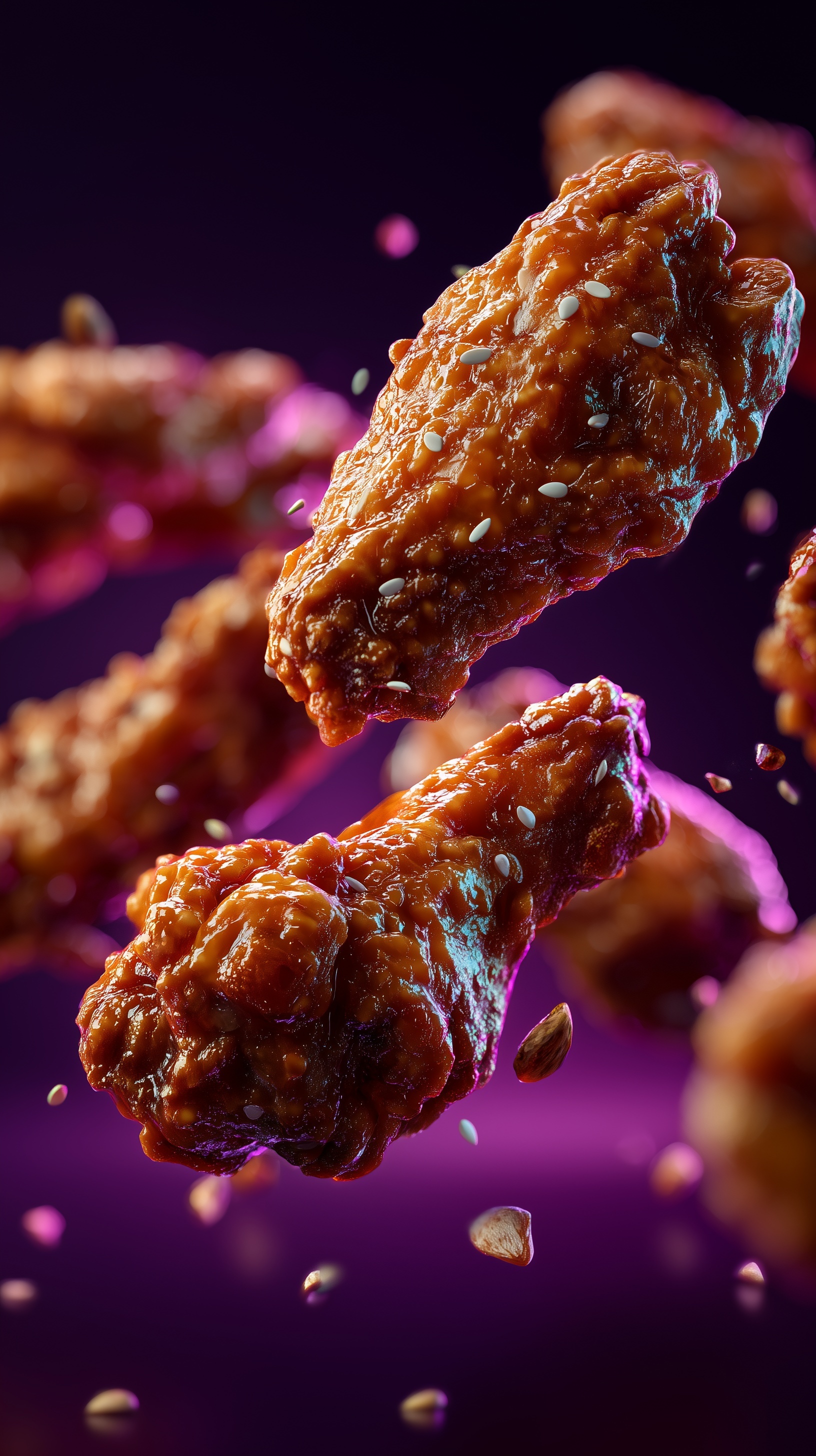 Indulge in Falling Buffalo Wings Delight!
