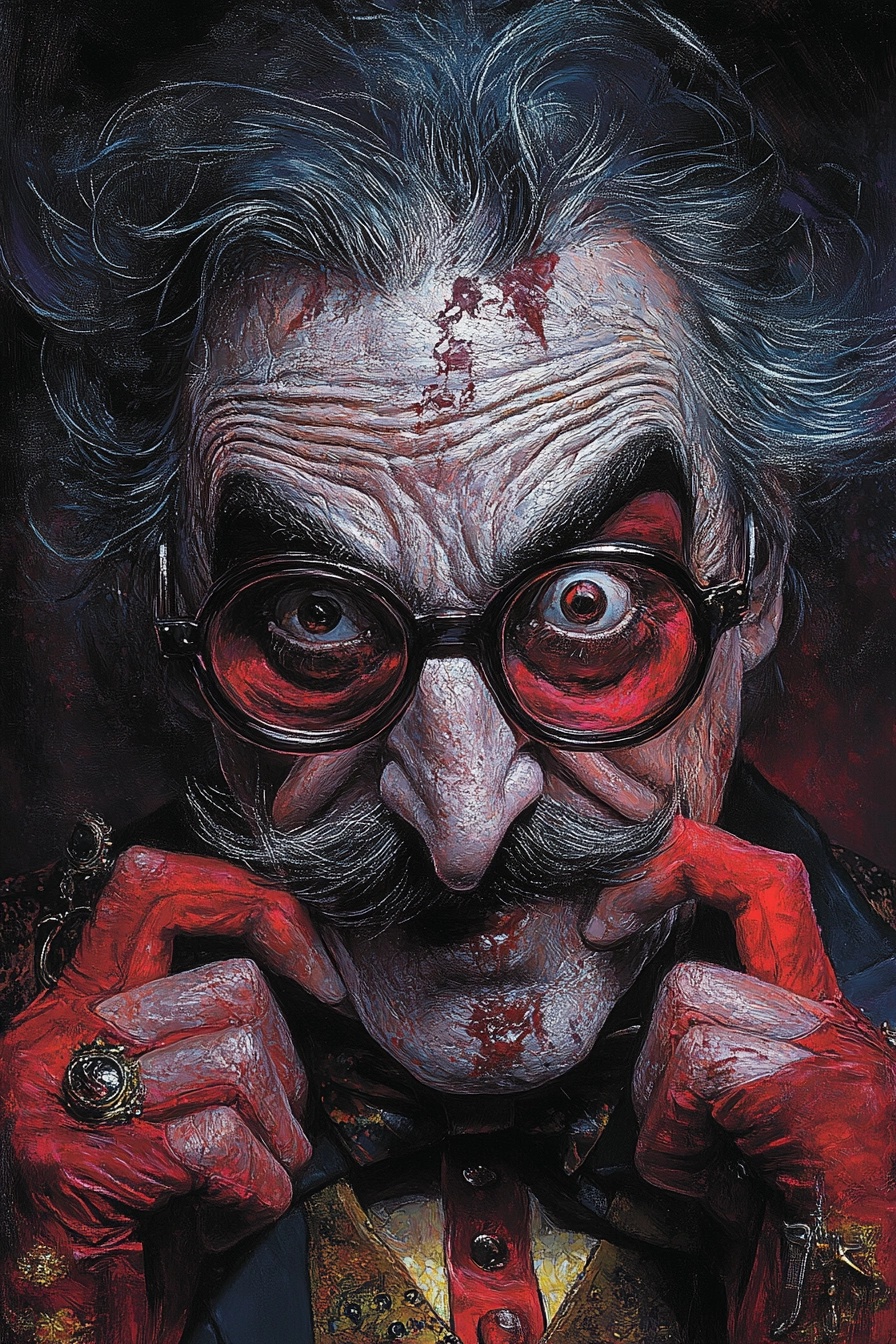 Victorian Circus Master: Danny DeVito Portrait