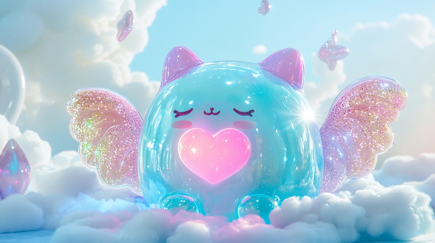 Meet the Jelly Monster: Dreamy Kawaii Delight!