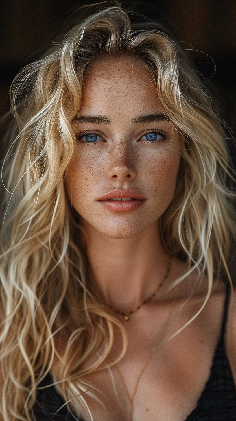 Gorgeous Blonde Model with Breathtaking Curves