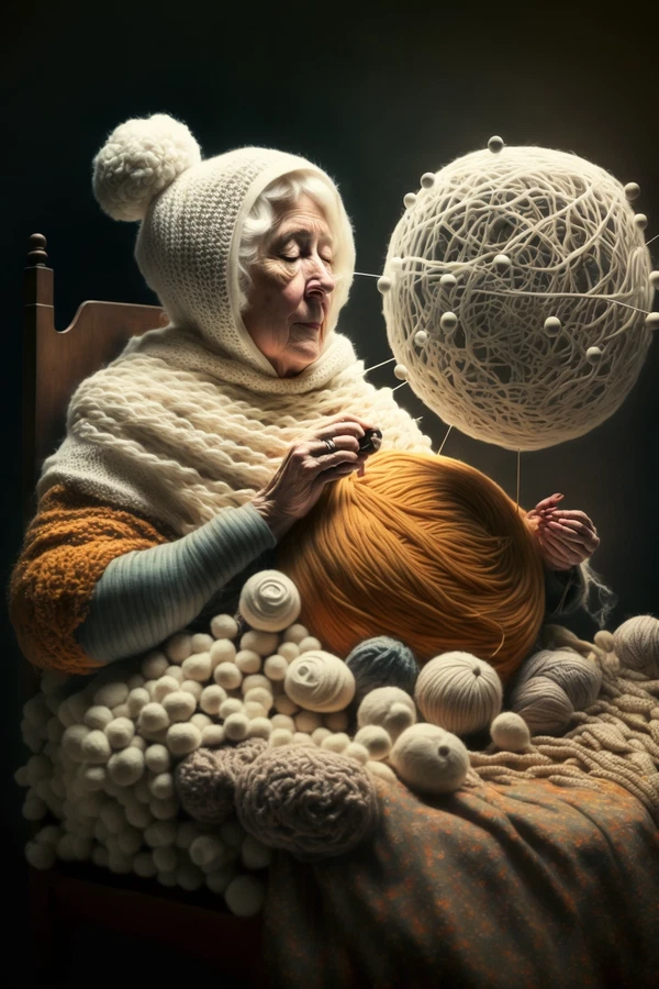 Grandmotherly Fate: Knitting the Futures of People