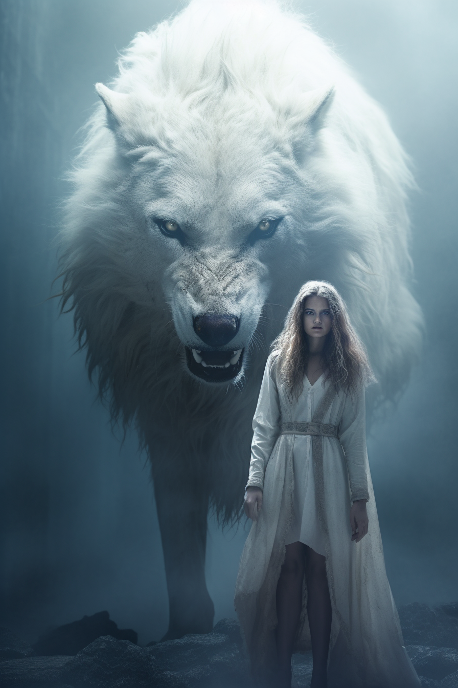 Discover the Mystical Realms: Heroic Encounters with White Wolf & Manticore