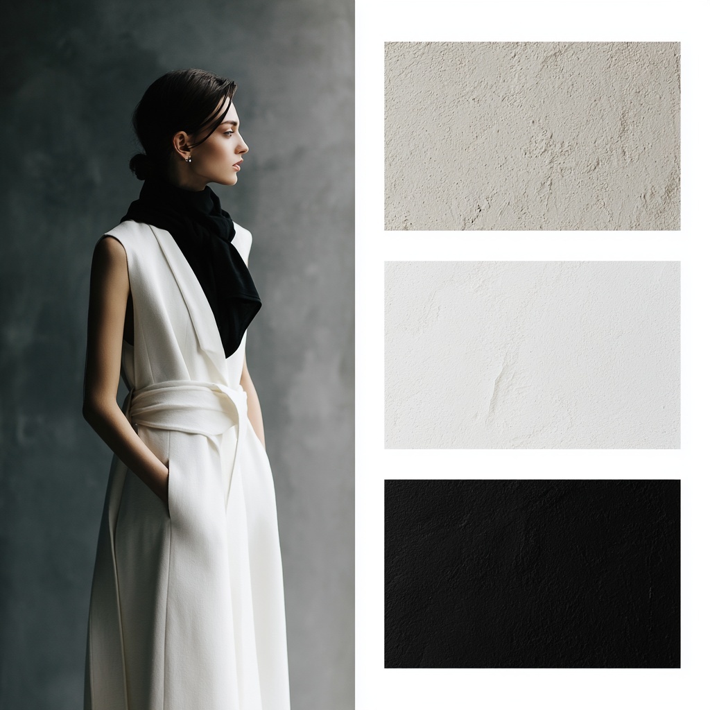 Chic Minimalist Fashion: Textured Modern Styles