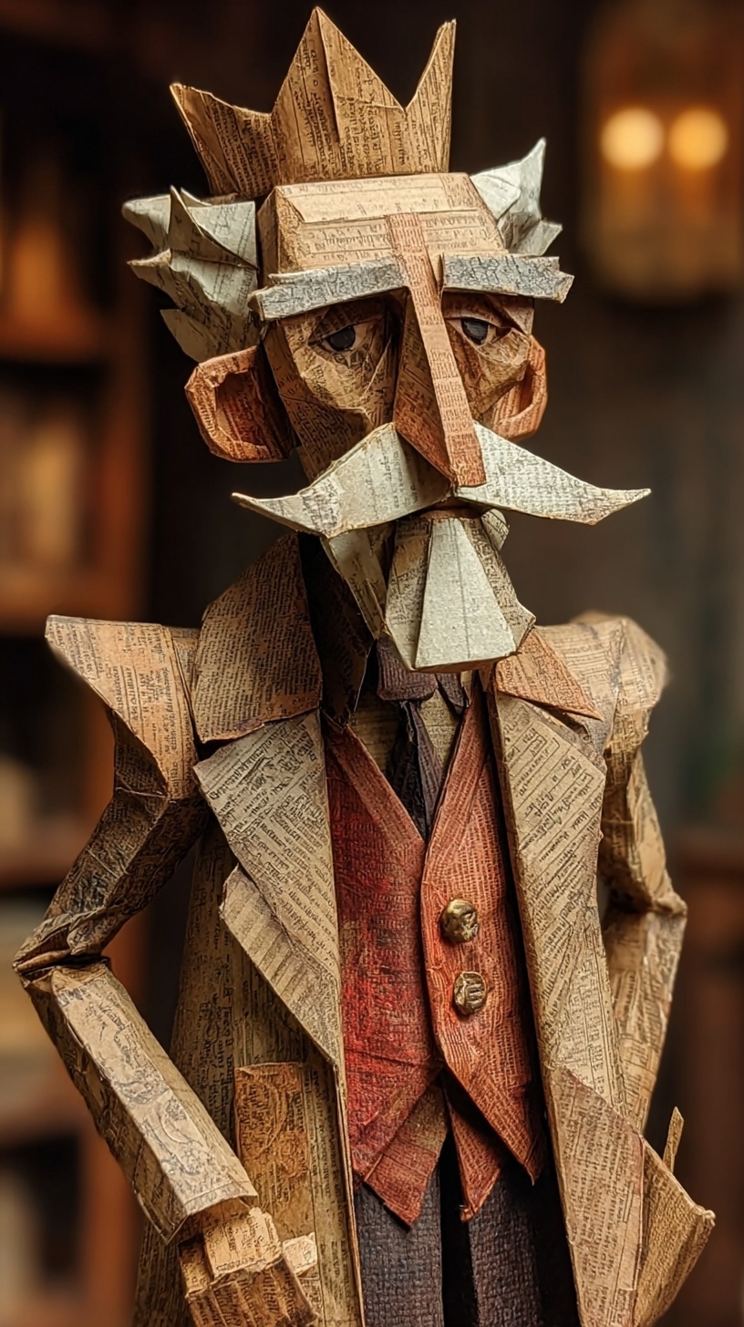 The Cardboard King: A Realistic Adventure
