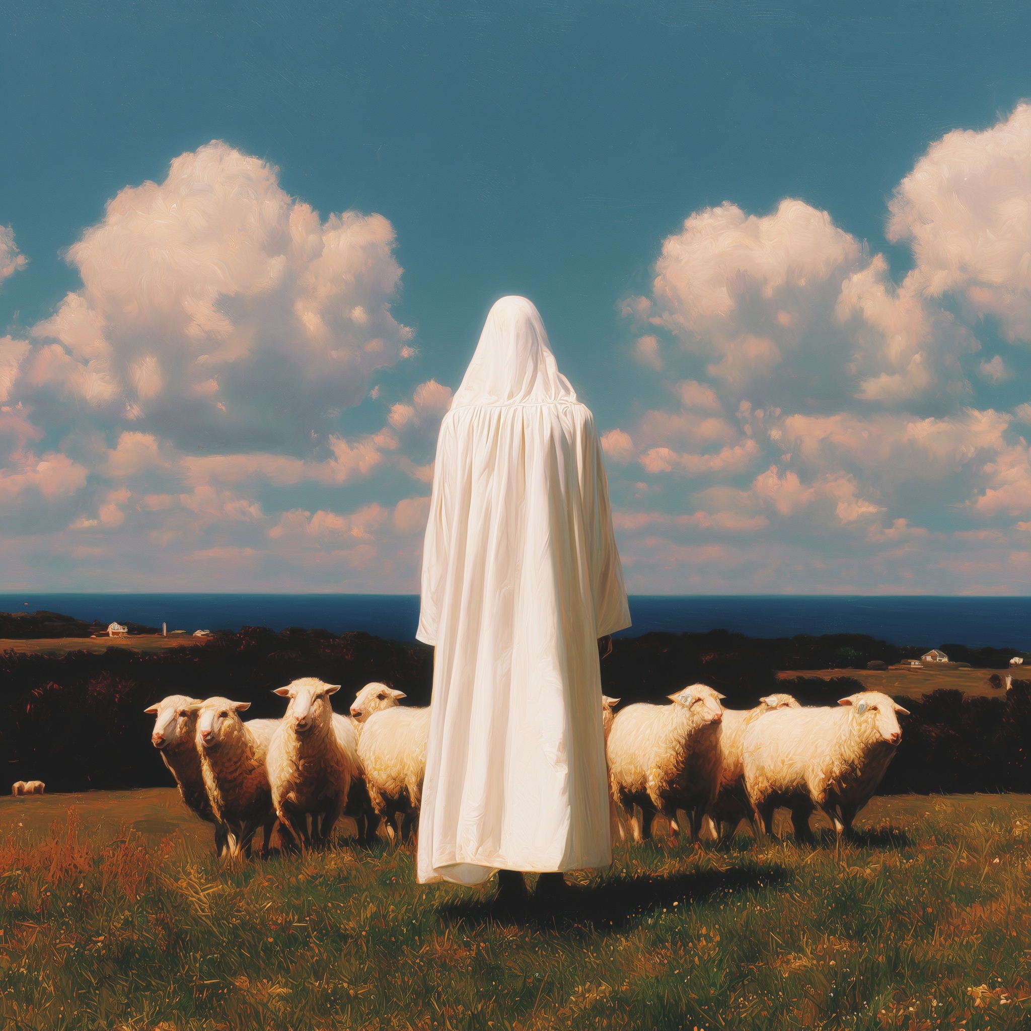 Tranquil Harmony: A Cinematic Pastoral Scene