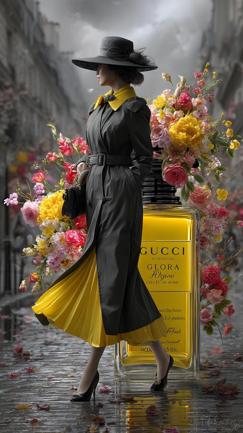 GUCCI FLORA: Gorgeous Orchid - Parisian Surreal Elegance