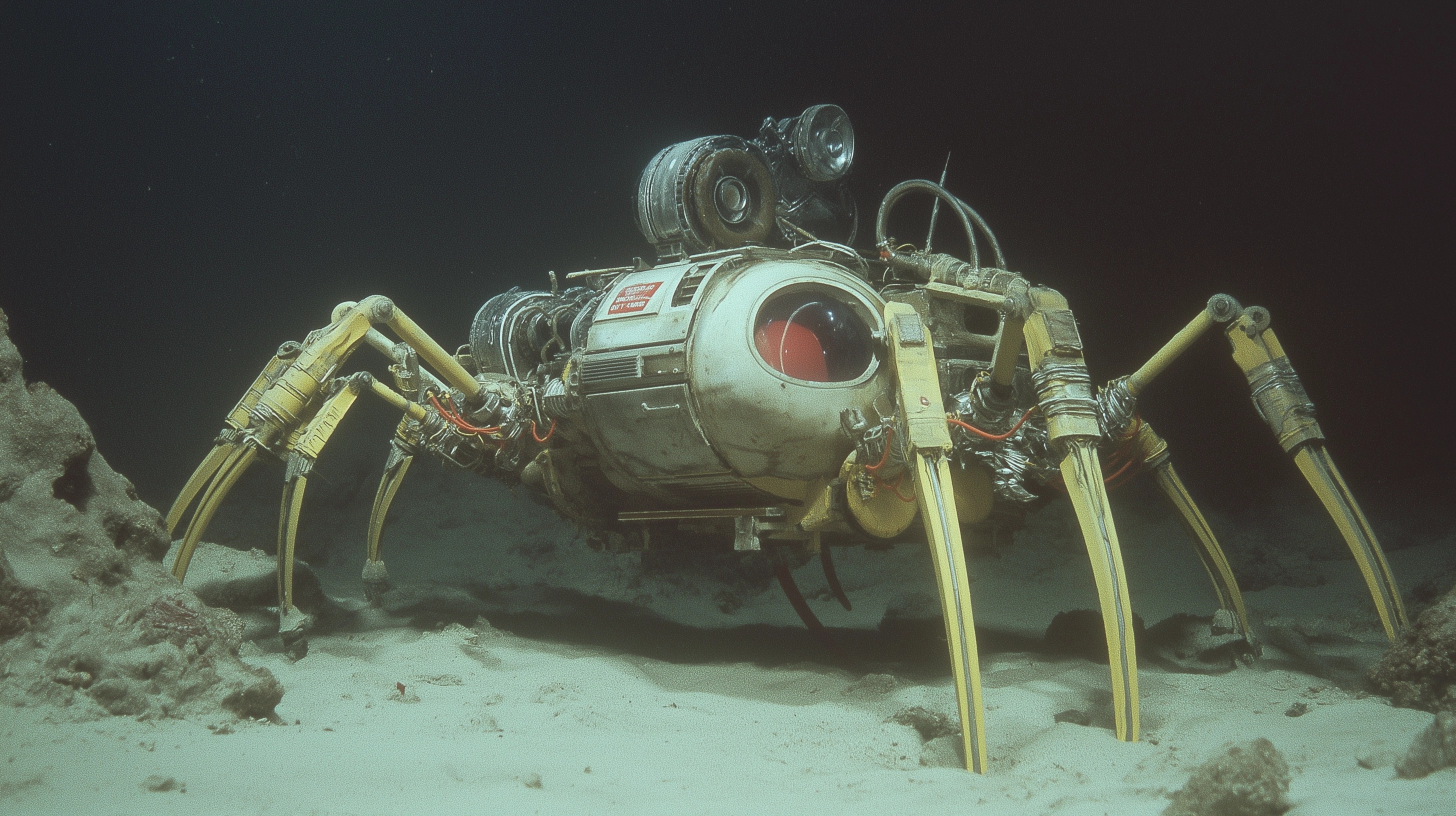 1980s Abyssal Submersible: A Biomechanical Marvel