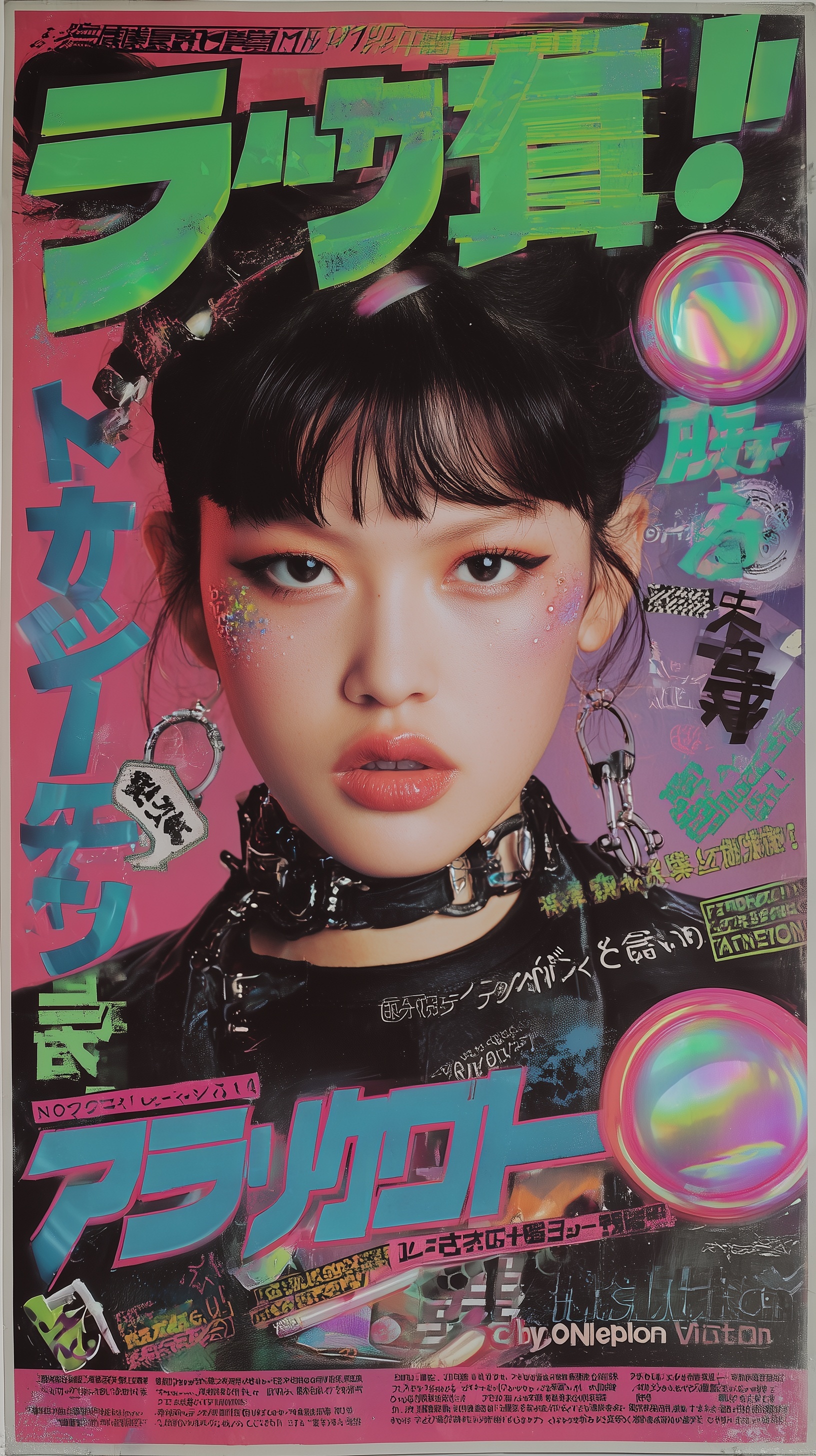 y2k ゴシップ誌 Cyber Y2k: Neon Street Vibes Unleashed • PromptDen