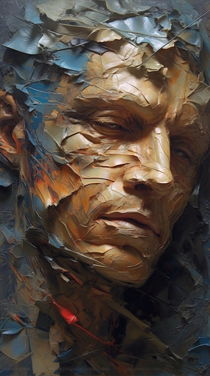 Hyper-Realistic Abstract Portraits by Alex Alemany