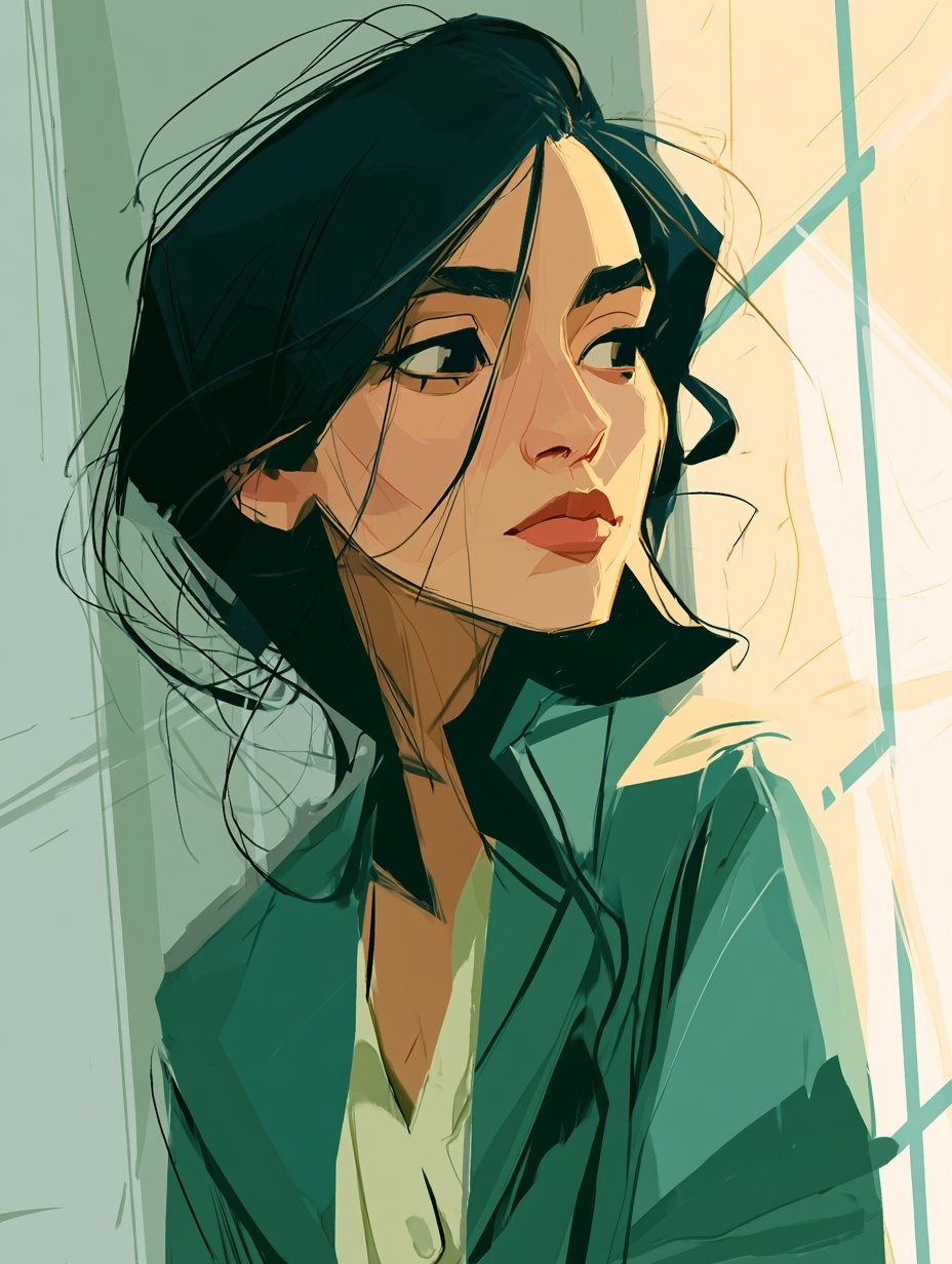 Vibrant Semi-Flat Illustrations with Pastel Palette