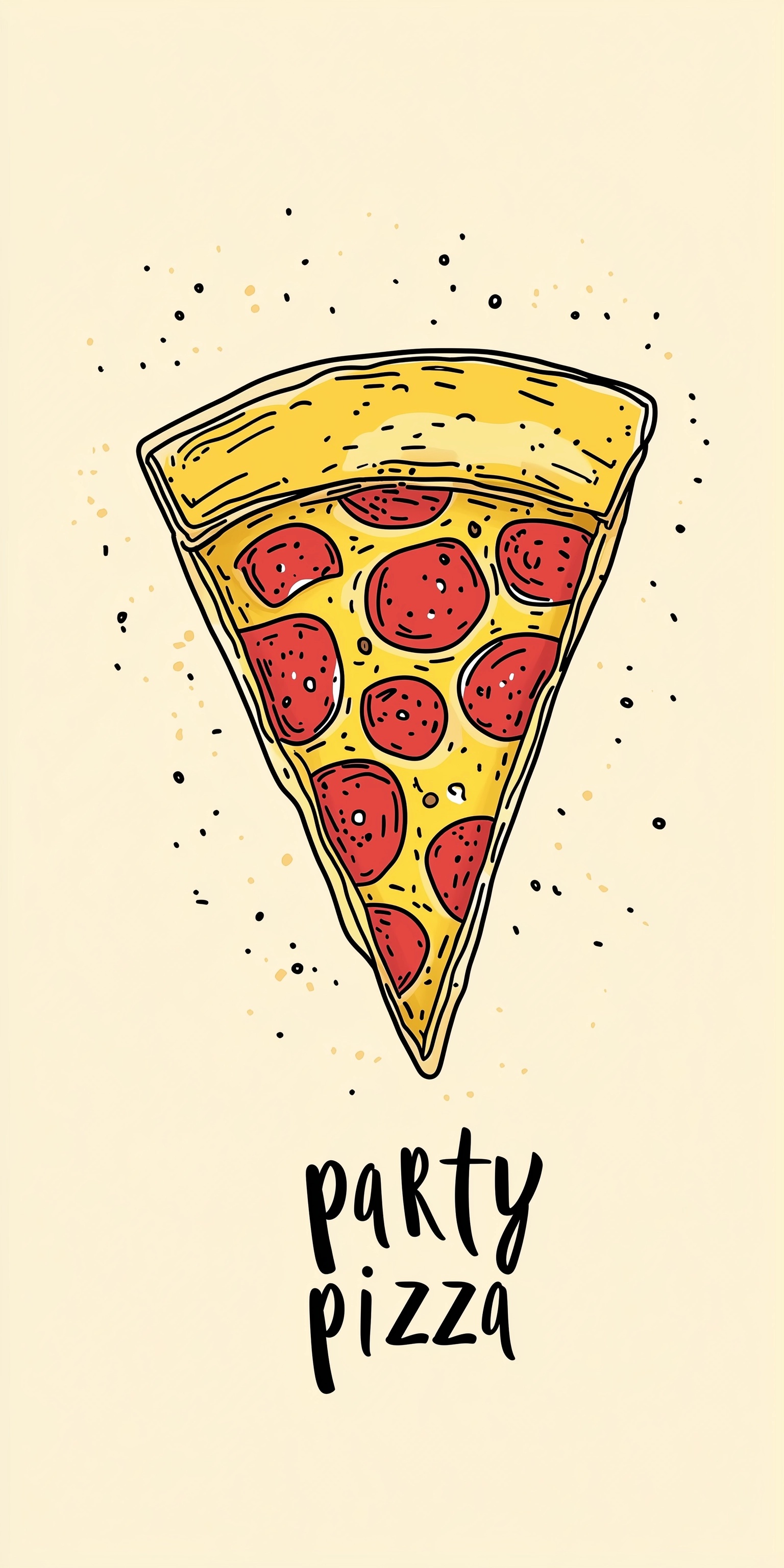 Discover Our Party Pizza Tarot Card Design!