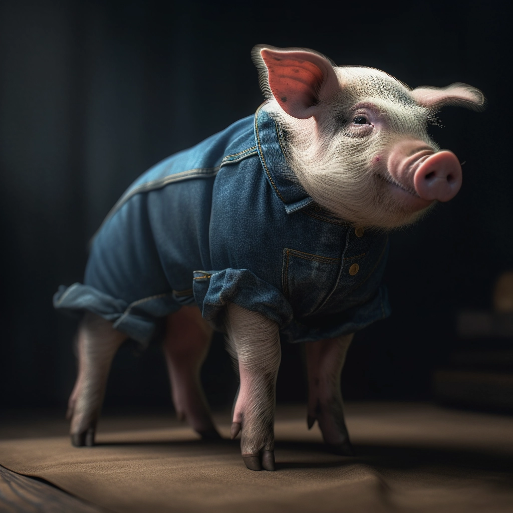 Realistic Canon Piggy with Amazing Detail