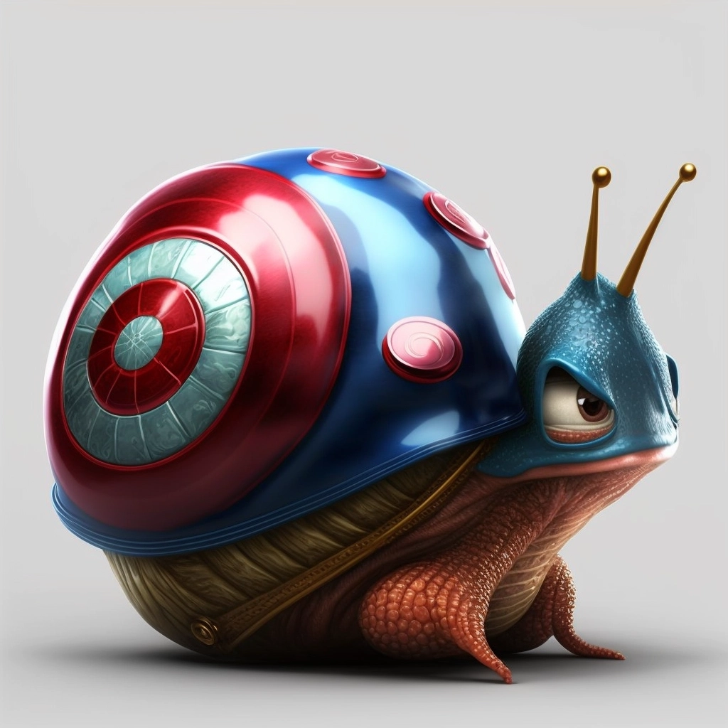 Unleash Your Inner Hero with Captain America Snail