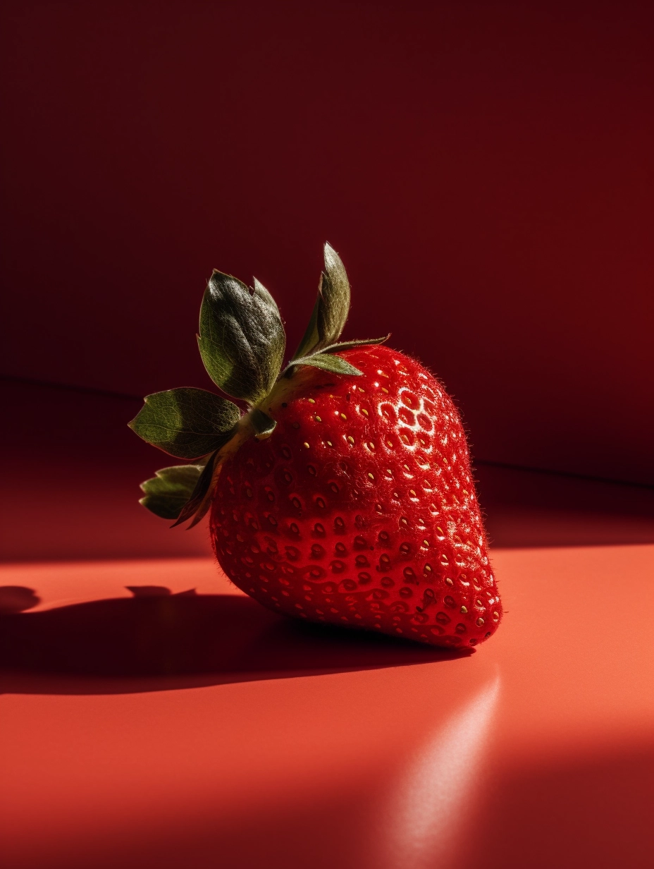 Retro-Futuristic Strawberry: A Perfect Summer Treat