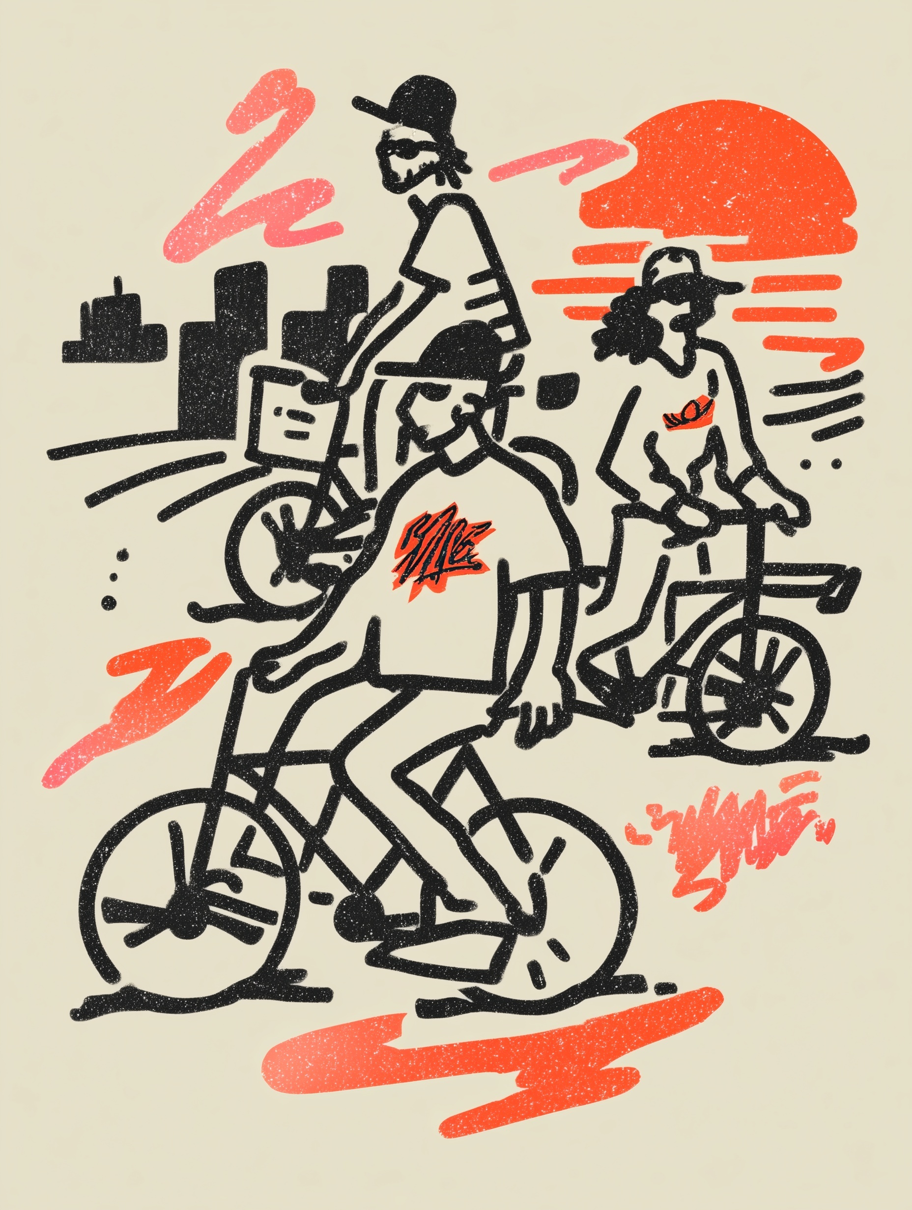 Unity in Motion: Diverse Biking Community