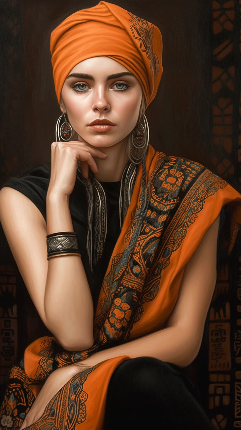 Realistic Chicano Portrait Art - Diverse Colors