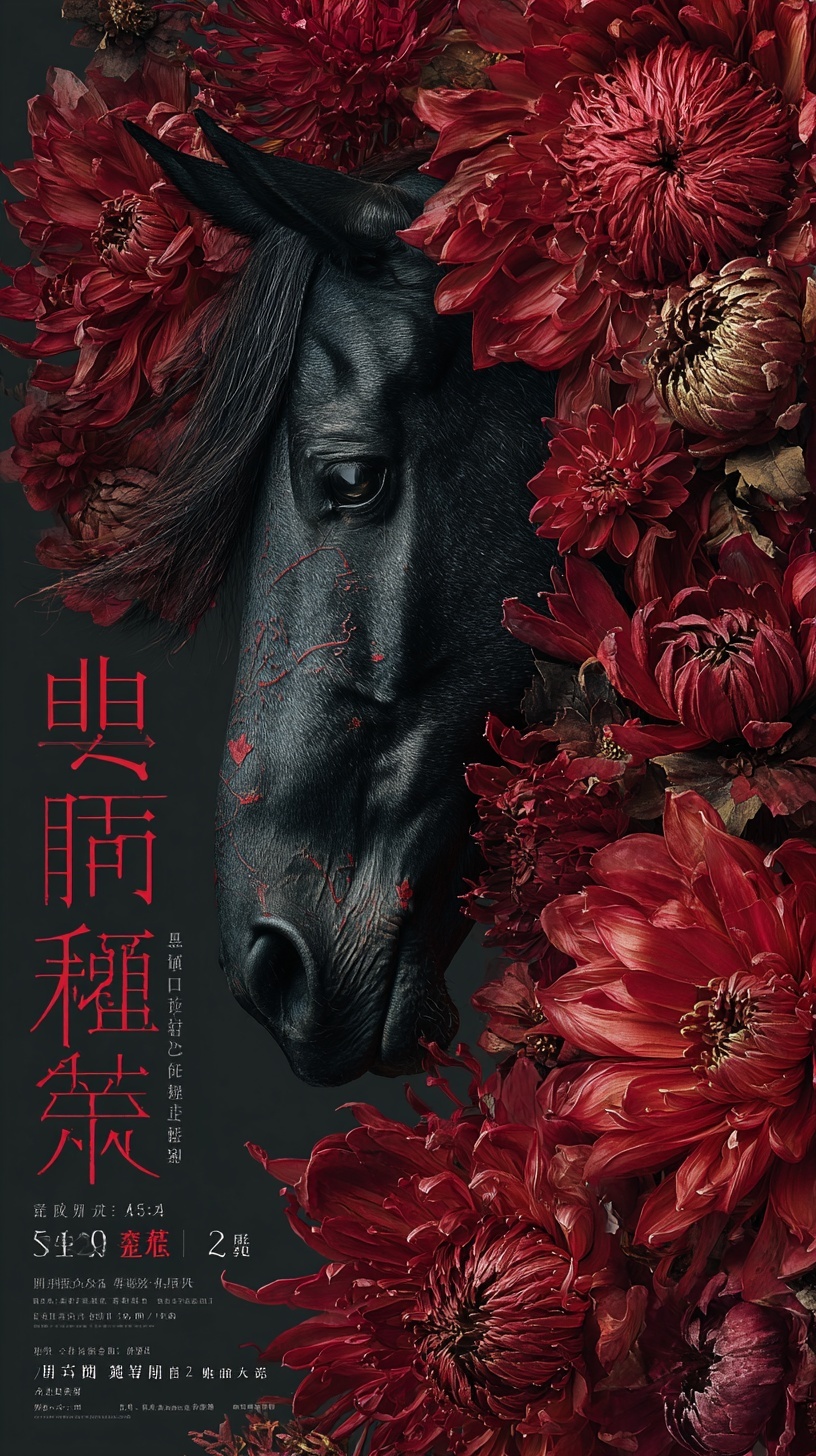 Transform Your Horse: Stunning Black Head Design