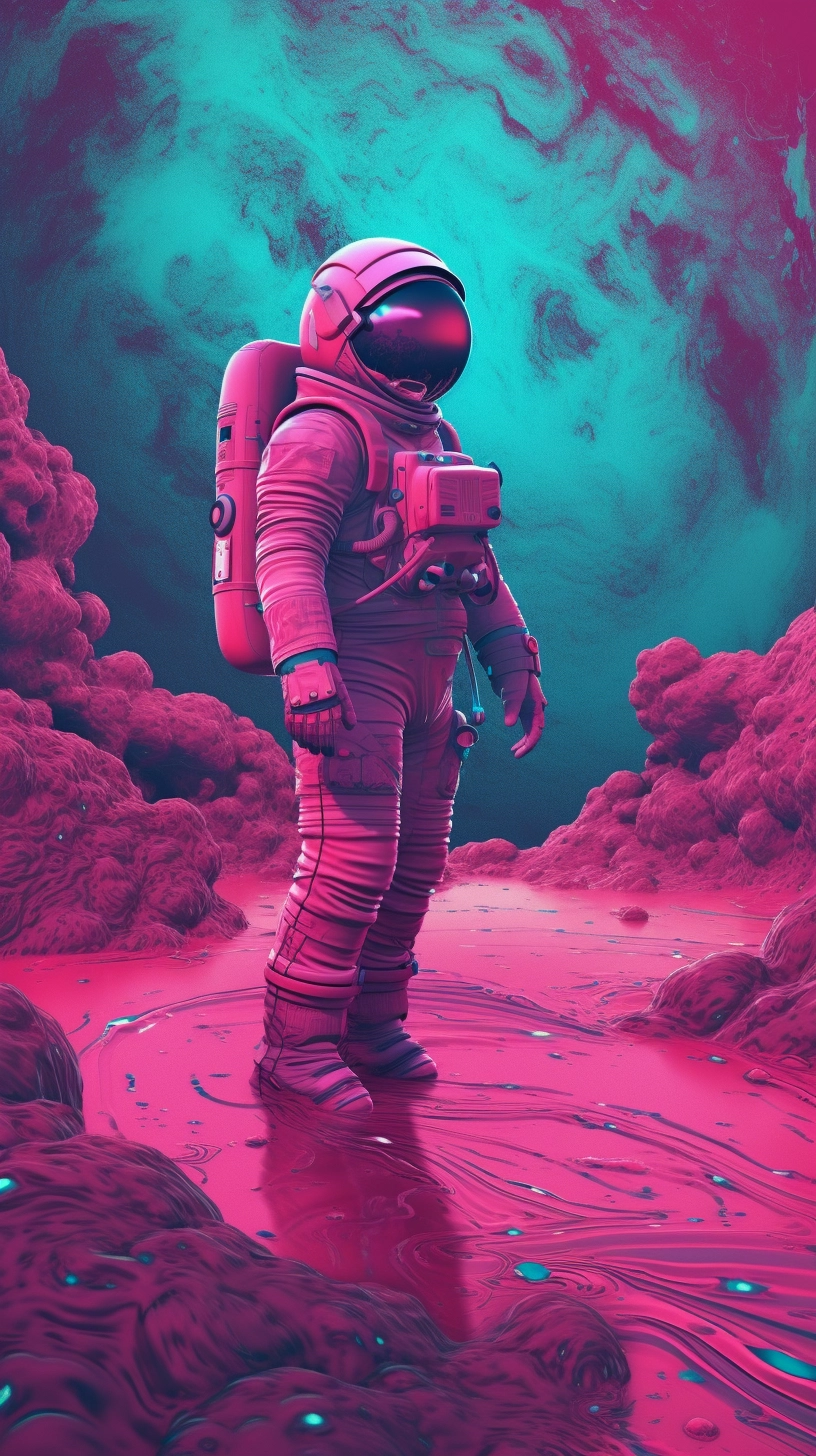 Psychedelic Astronauts on Pink Planets